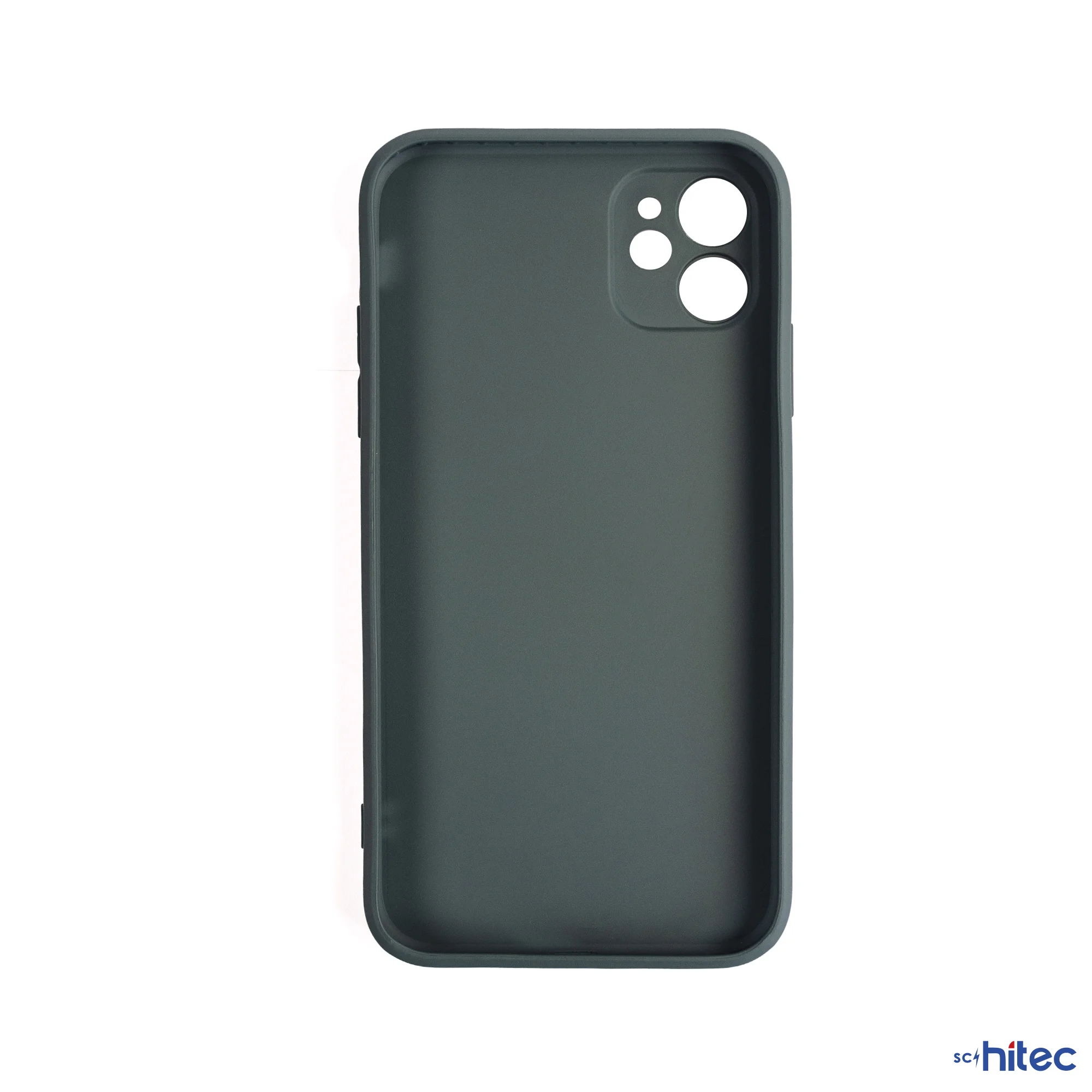 ScHitec Deluxe İphone 12 Mat Kılıf Yeşil