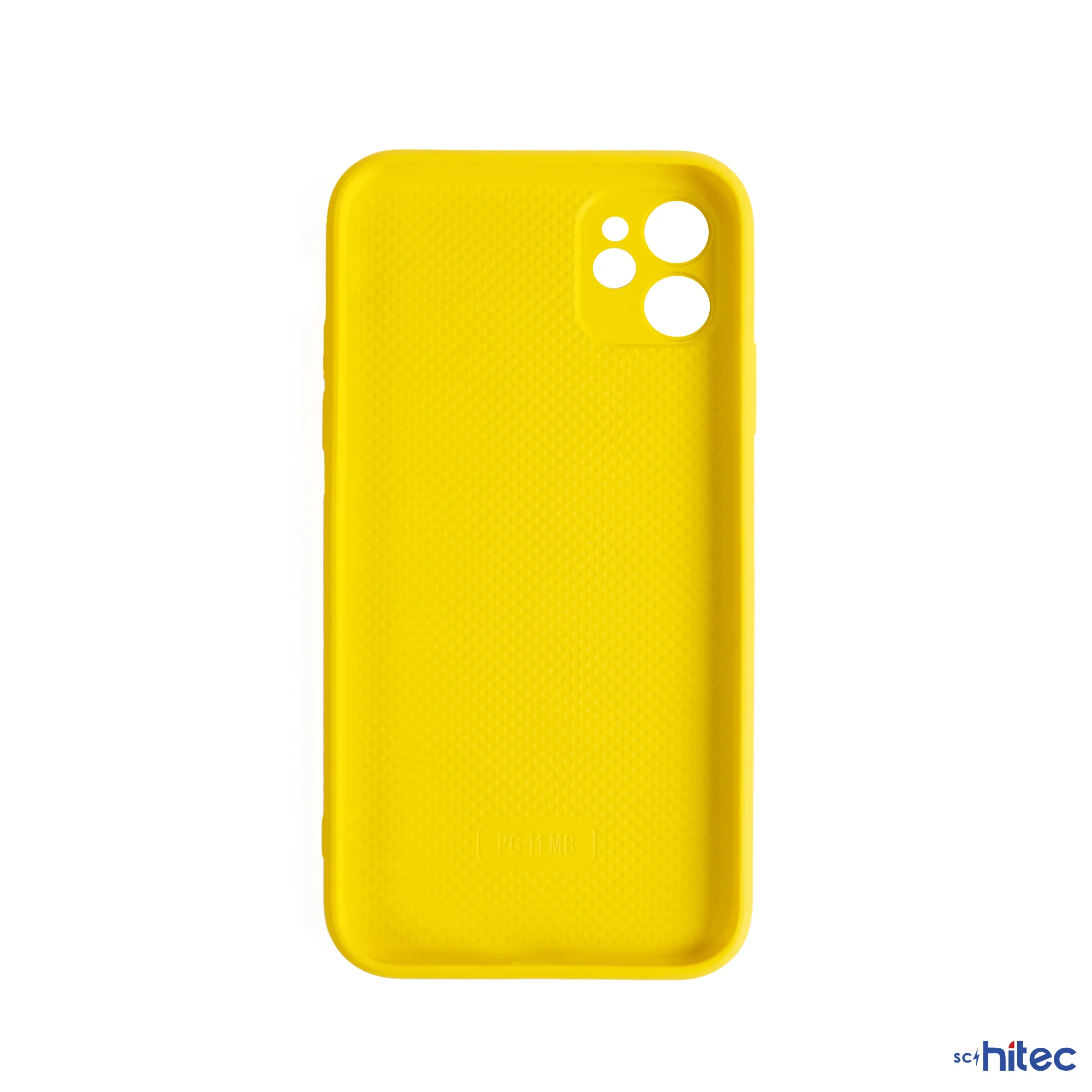 ScHitec Deluxe İphone 12 Mat Kılıf Sarı