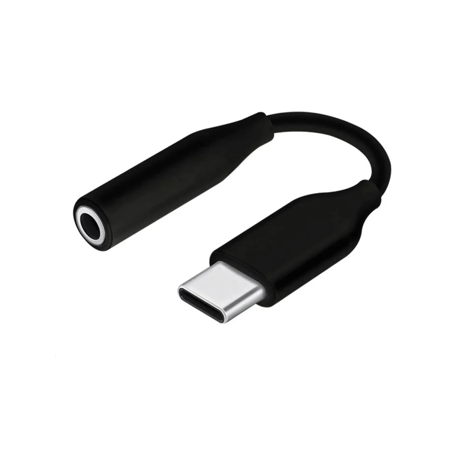 Schitec UC10 Type-C to 3.5mm Jack Dönüştürücü Adaptör Siyah