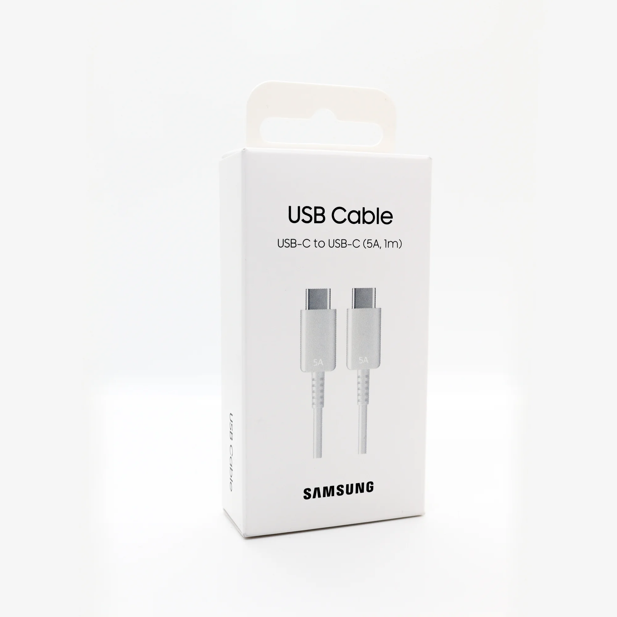 Samsung 5A 45W Type-C to Type-C Data ve Şarj Kablo Beyaz EP-DN975BWEGWW Samsung Türkiye Garantili