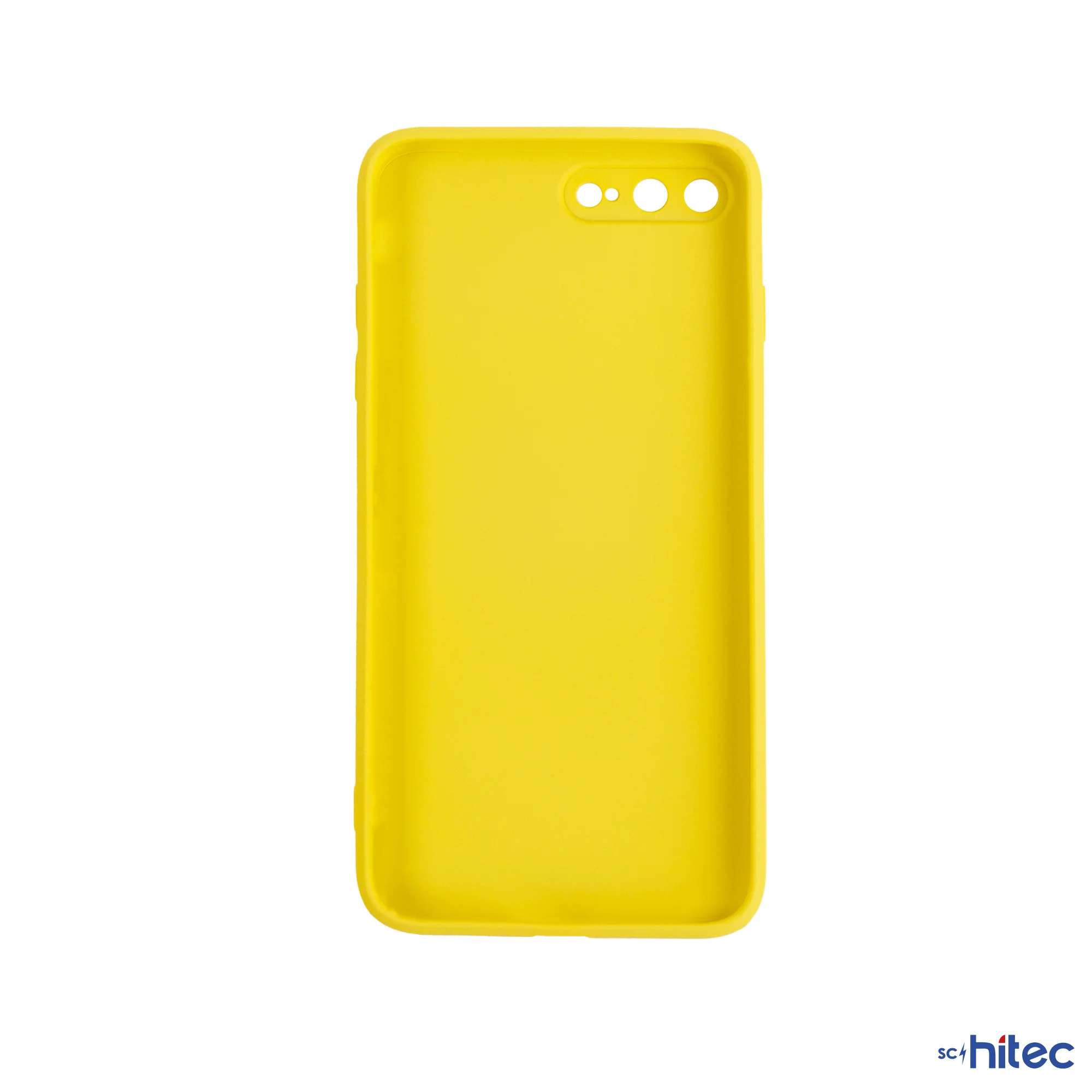 ScHitec Deluxe İphone 7 Plus Mat Kılıf Sarı
