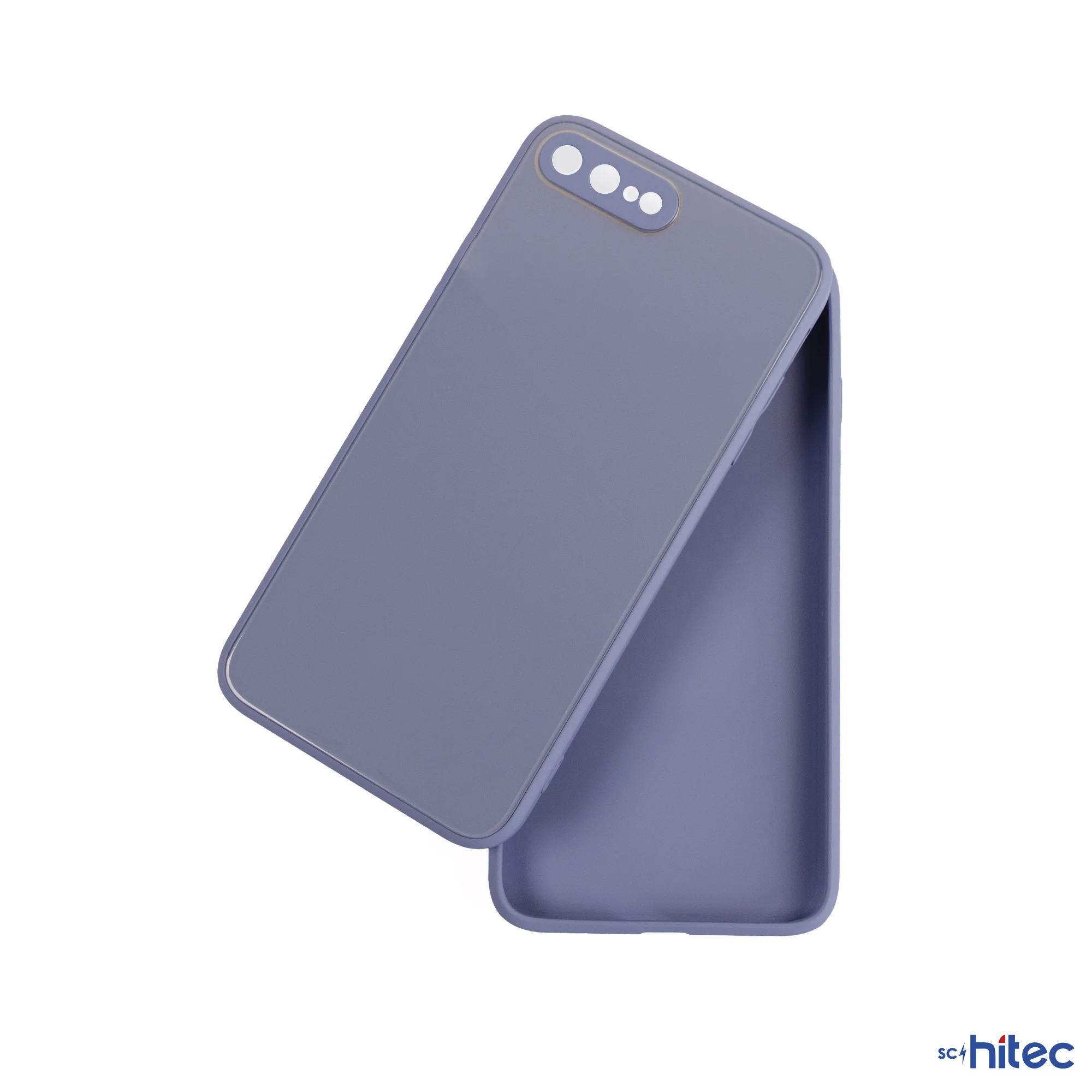 ScHitec Deluxe İphone 7 Plus Mat Kılıf Mavi