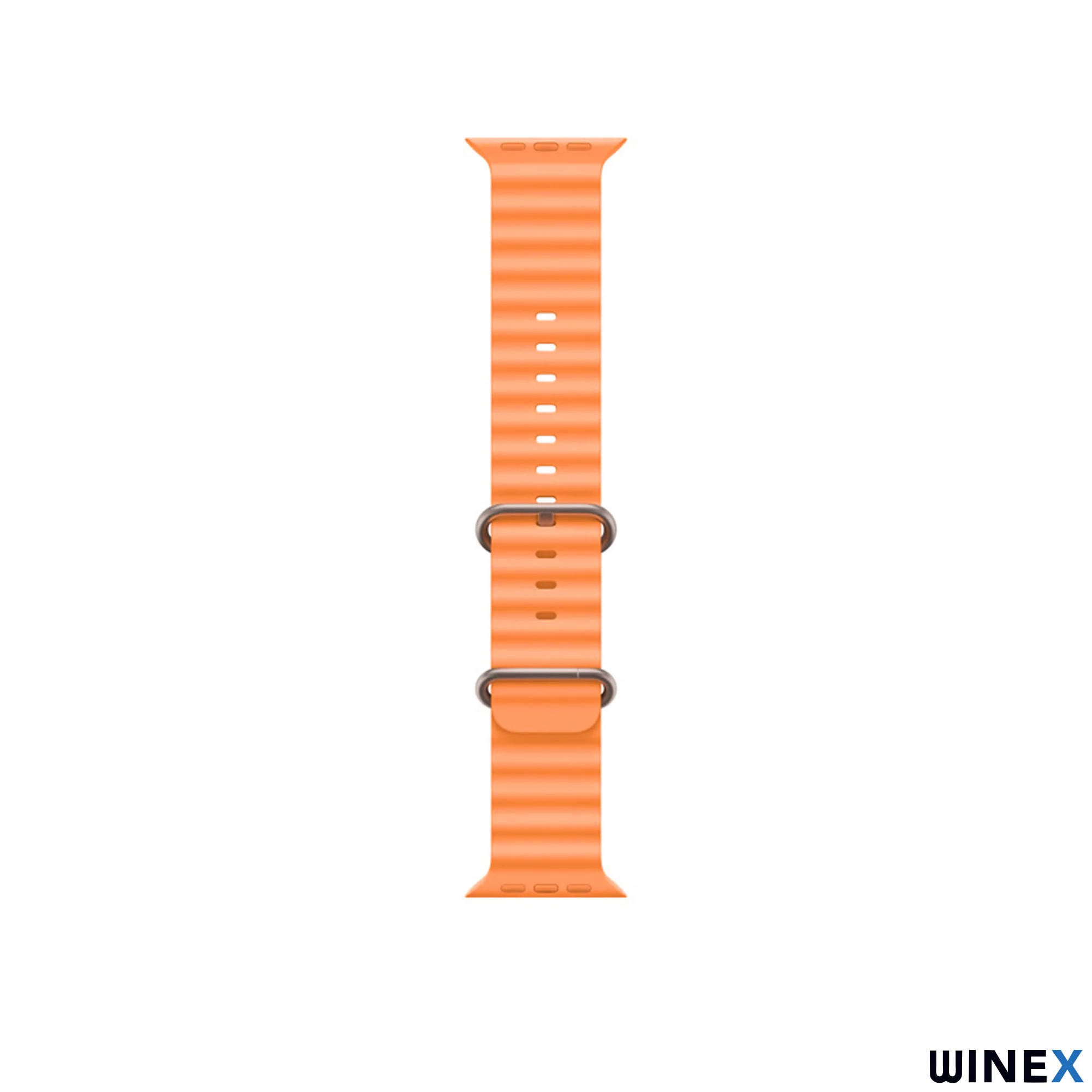 Winex Watch 8 Ultra Max Amoled Ekran Android İos HarmonyOs Uyumlu Üç Kordonlu Akıllı Saat Turuncu