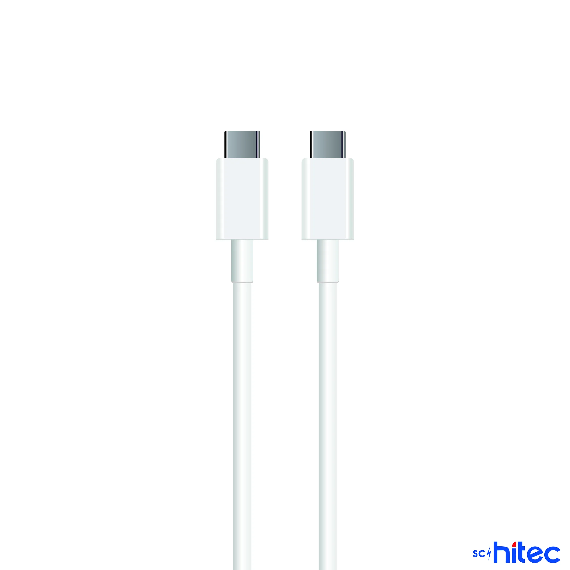 ScHitec 6A 100W Type-C to Type-C 3Metre Süper Hızlı Data ve Şarj Kablosu