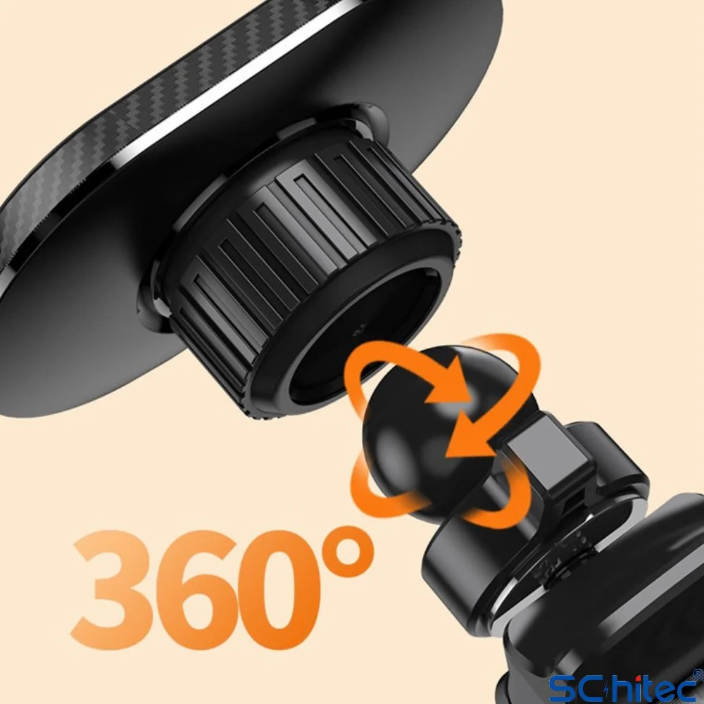 ScHitec B076 Manyetik Kilitli Araç İçi Telefon Tutucu