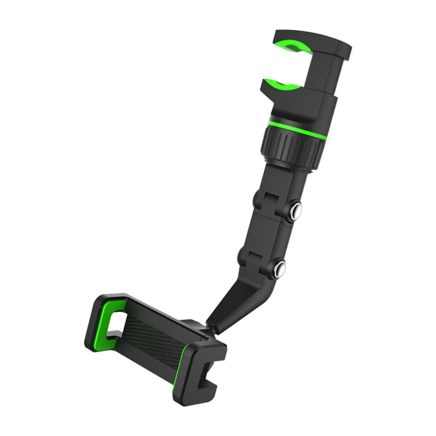 ScHitec 360 Derece Dönebilen Dikiz Aynası Araç İçi Telefon Tutucu Siyah