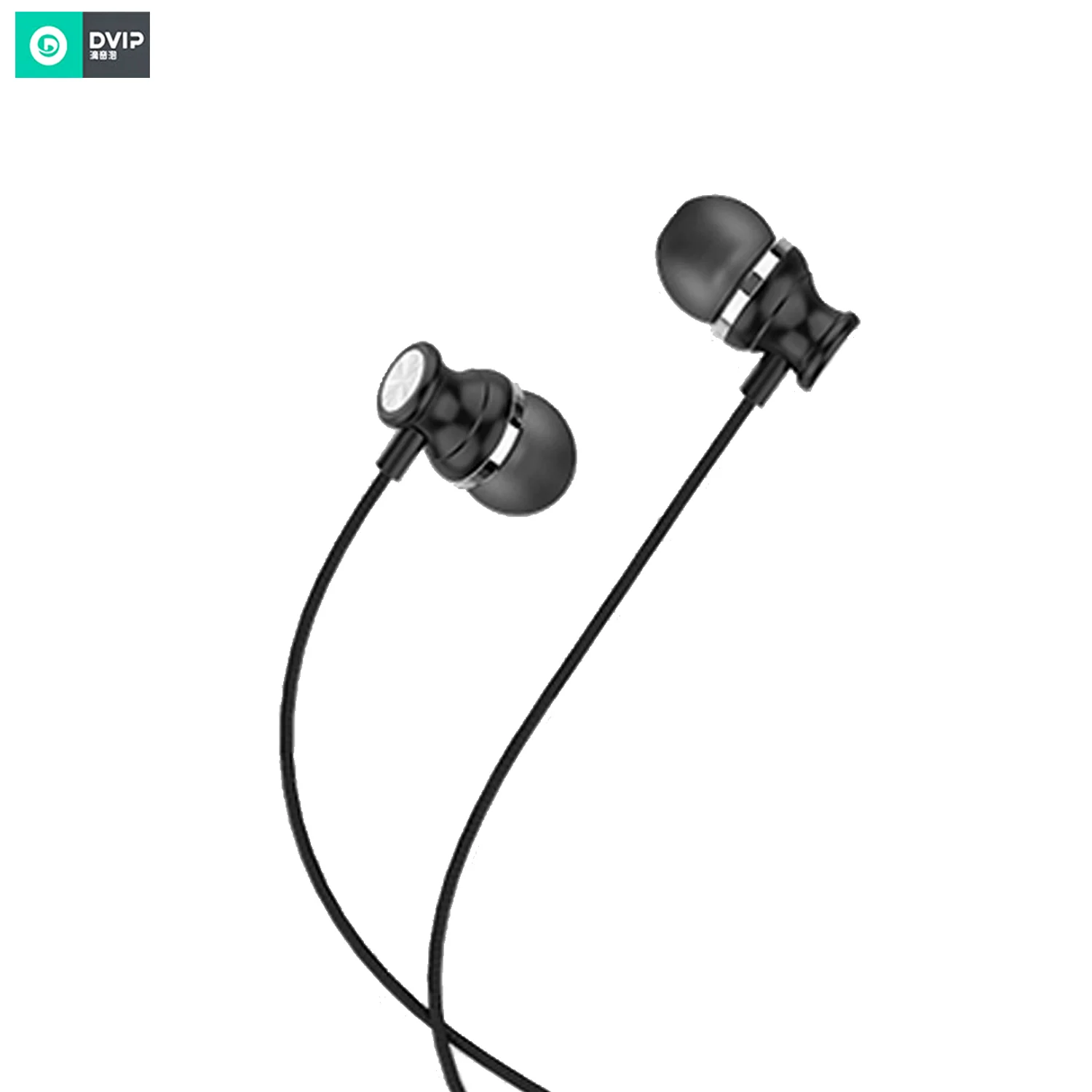DVIP Y05 3.5mm Jack Girişli Mikrofonlu Kablolu Kulaklık Siyah