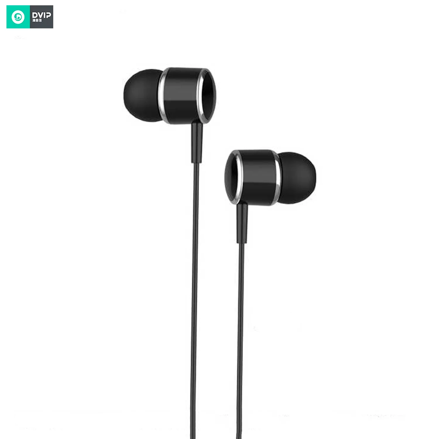 DVIP X8 3.5mm Jack Girişli Mikrofonlu Kablolu Kulaklık Siyah
