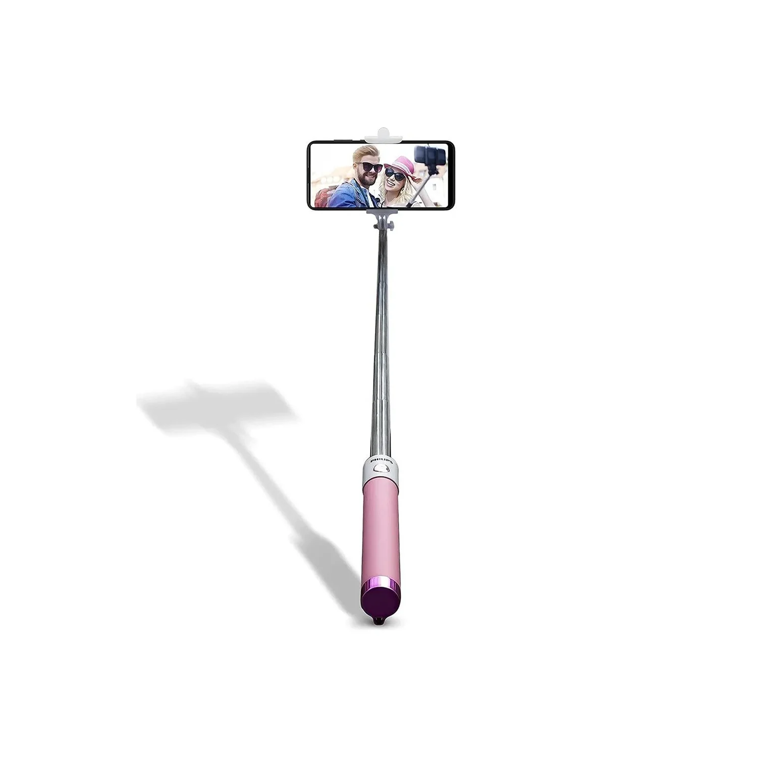 Philips 3.5mm Kablolu 270 Derece Dönebilen Premium Selfie Çubuğu Lila 2024Yeni3611