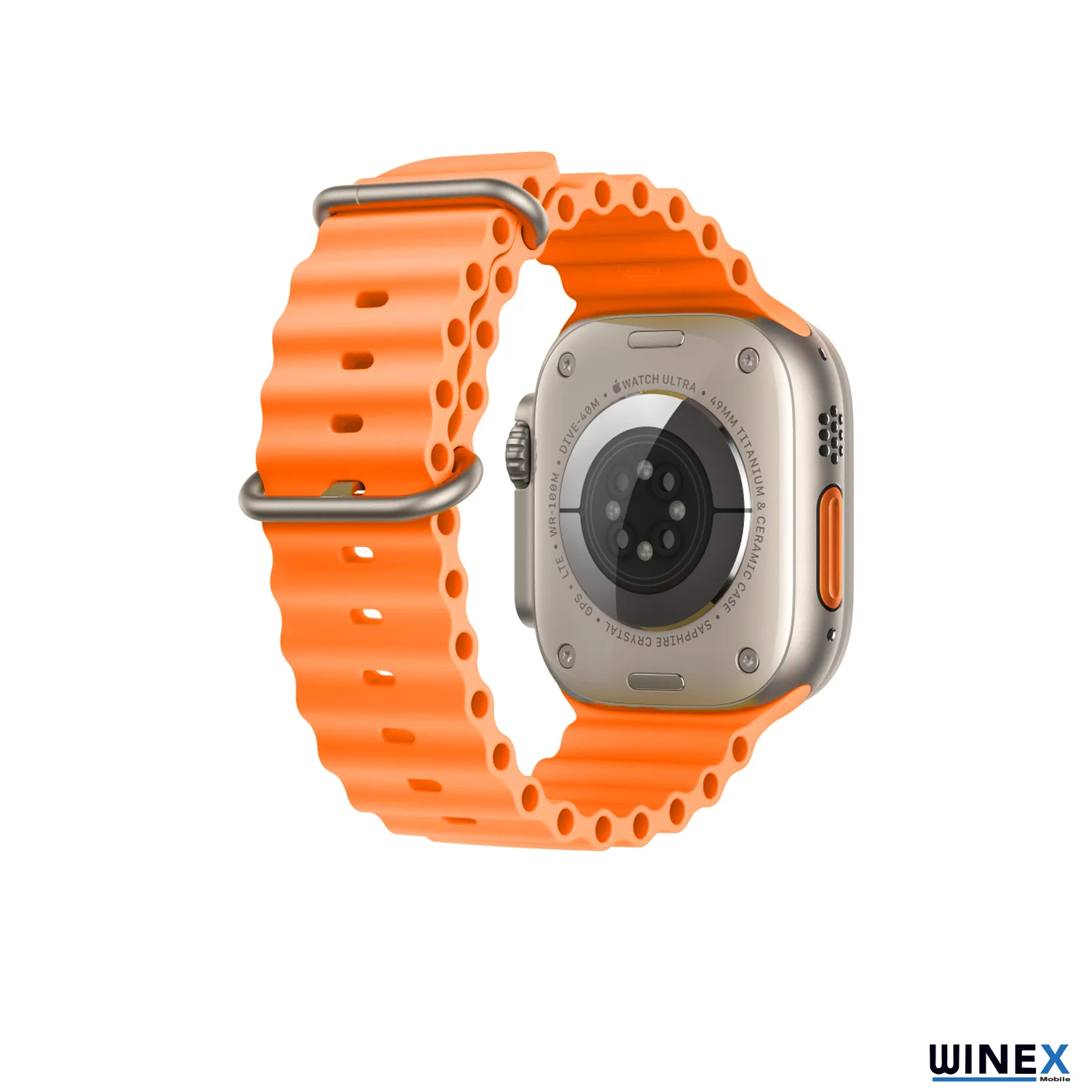 Winex Watch 8 Pro Max Amoled Ekran Android İos Uyumlu Akıllı Saat Turuncu