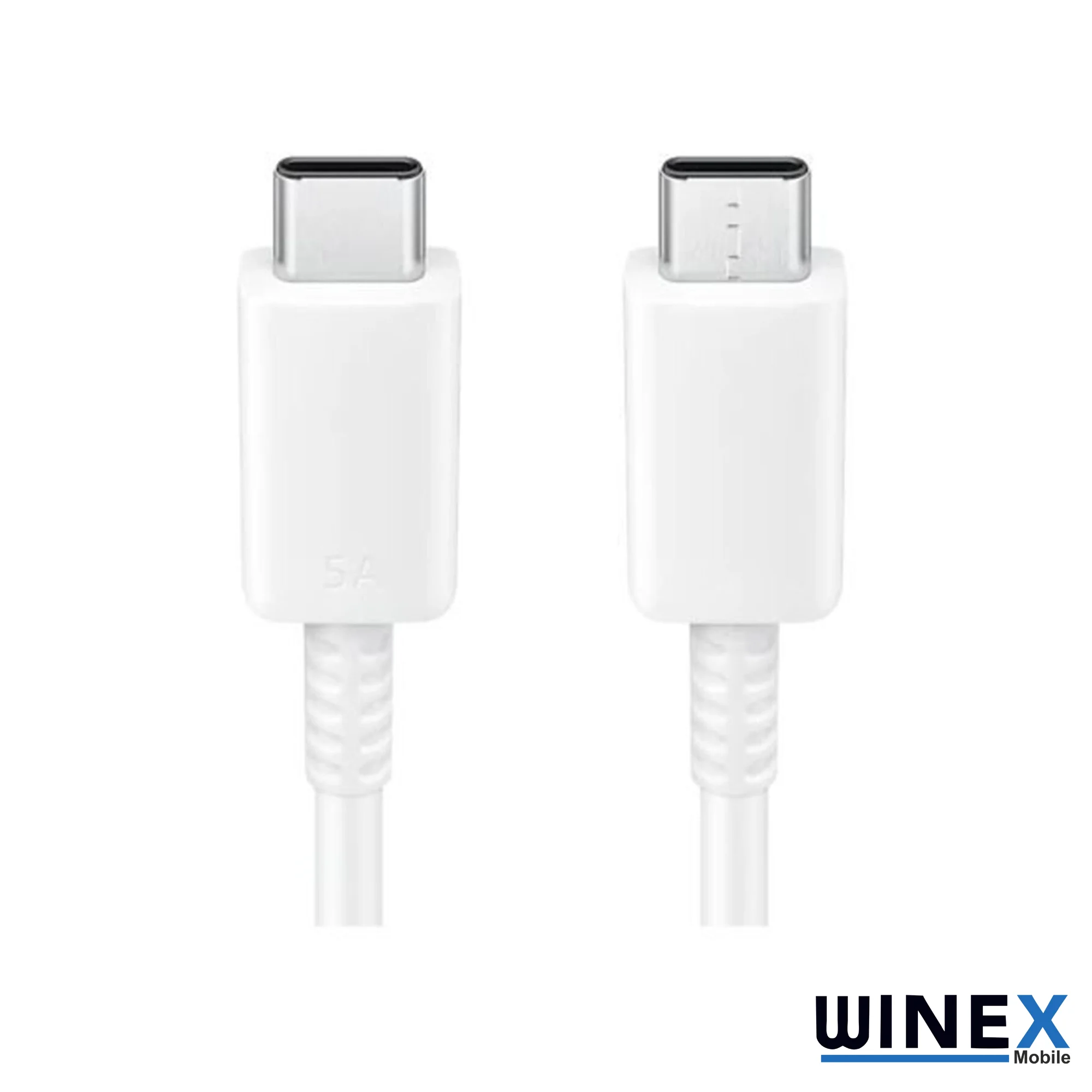 Winex DG977 3A 45W Type-C To Type-C Data ve Şarj Kablosu Beyaz