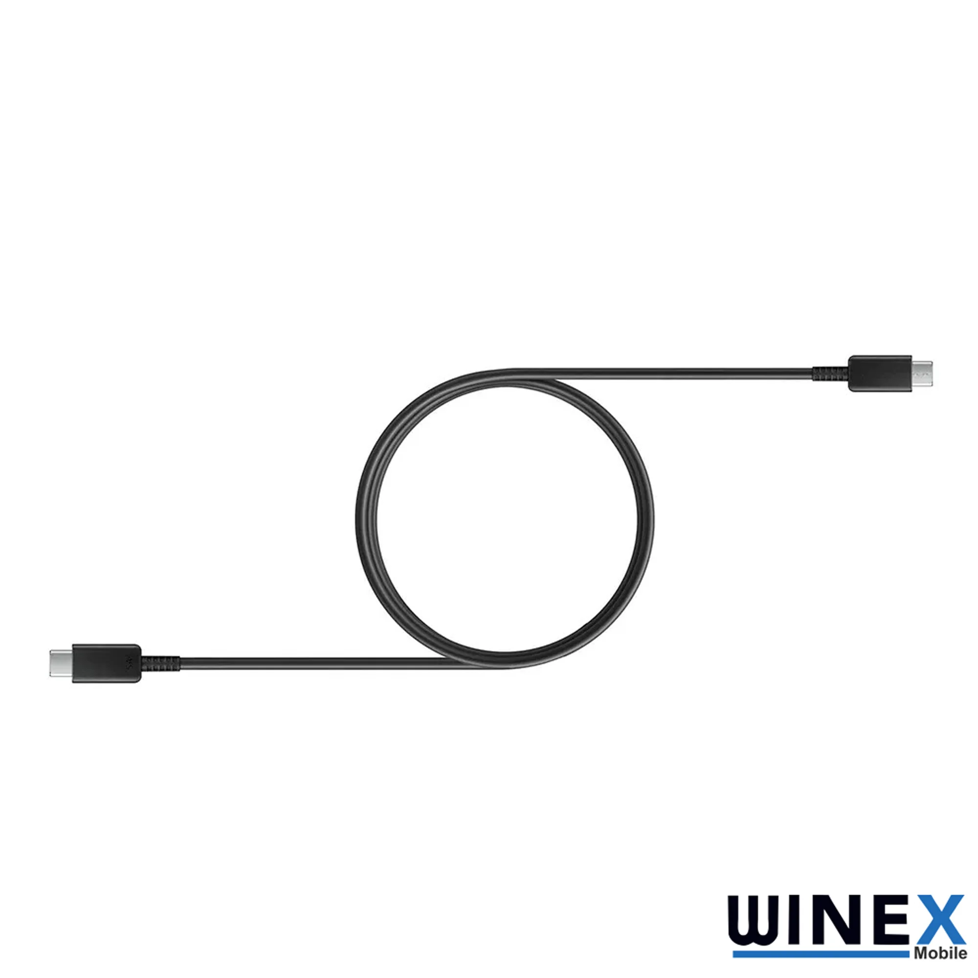 Winex DG-977 3A 45W Type-C To Type-C Data ve Şarj Kablosu Siyah