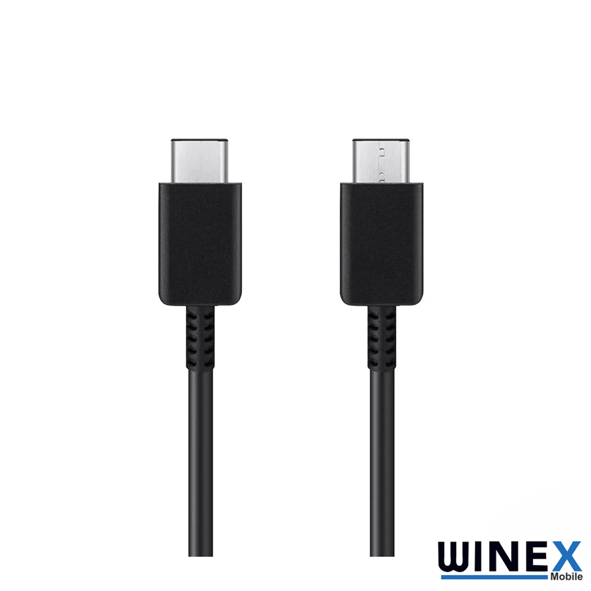 Winex DG-977 3A 45W Type-C To Type-C Data ve Şarj Kablosu Siyah