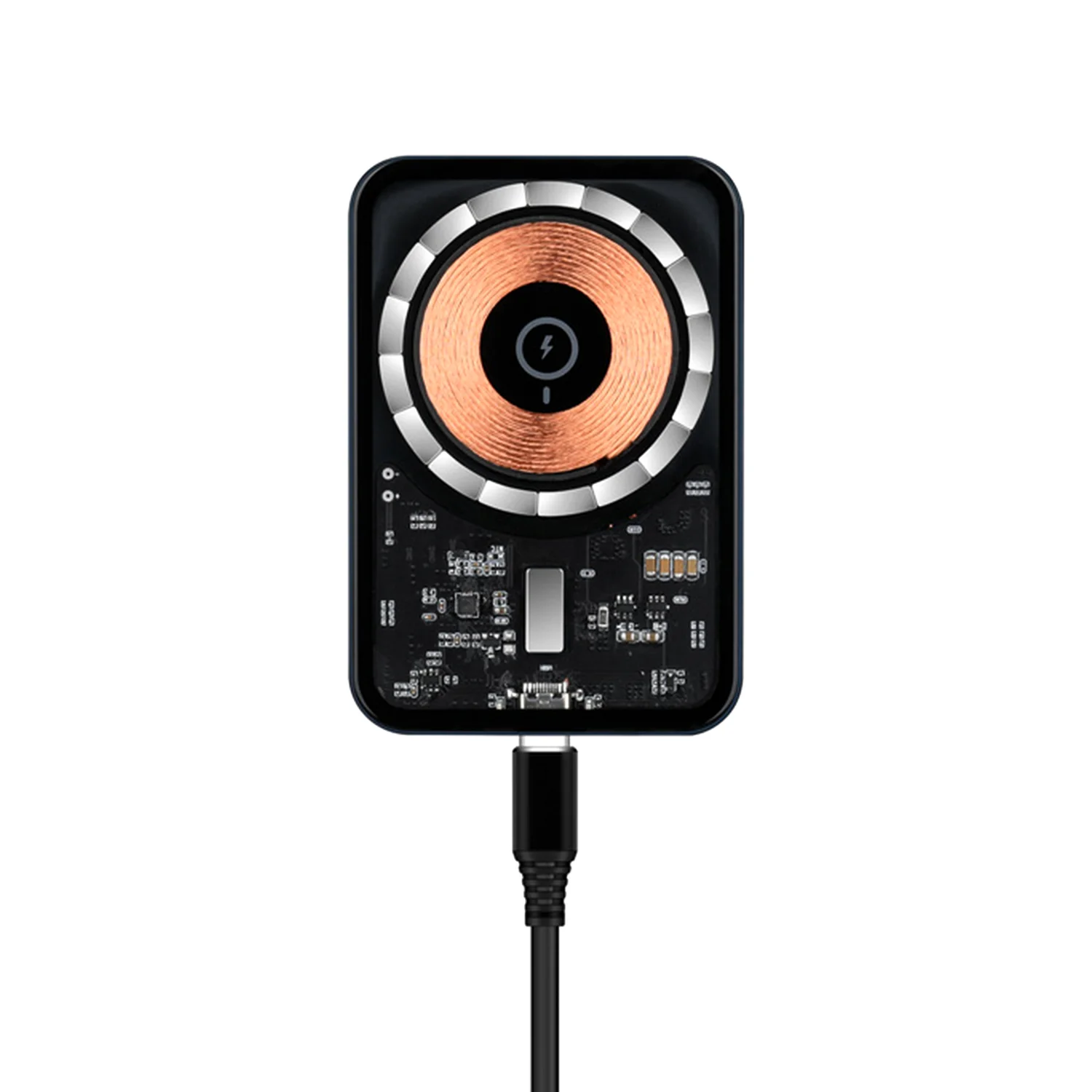 Winex 15W Magsafe Sensörlü Araç İçi Kablosuz Hızlı Şarj Aleti ve Telefon Tutucu YK3454