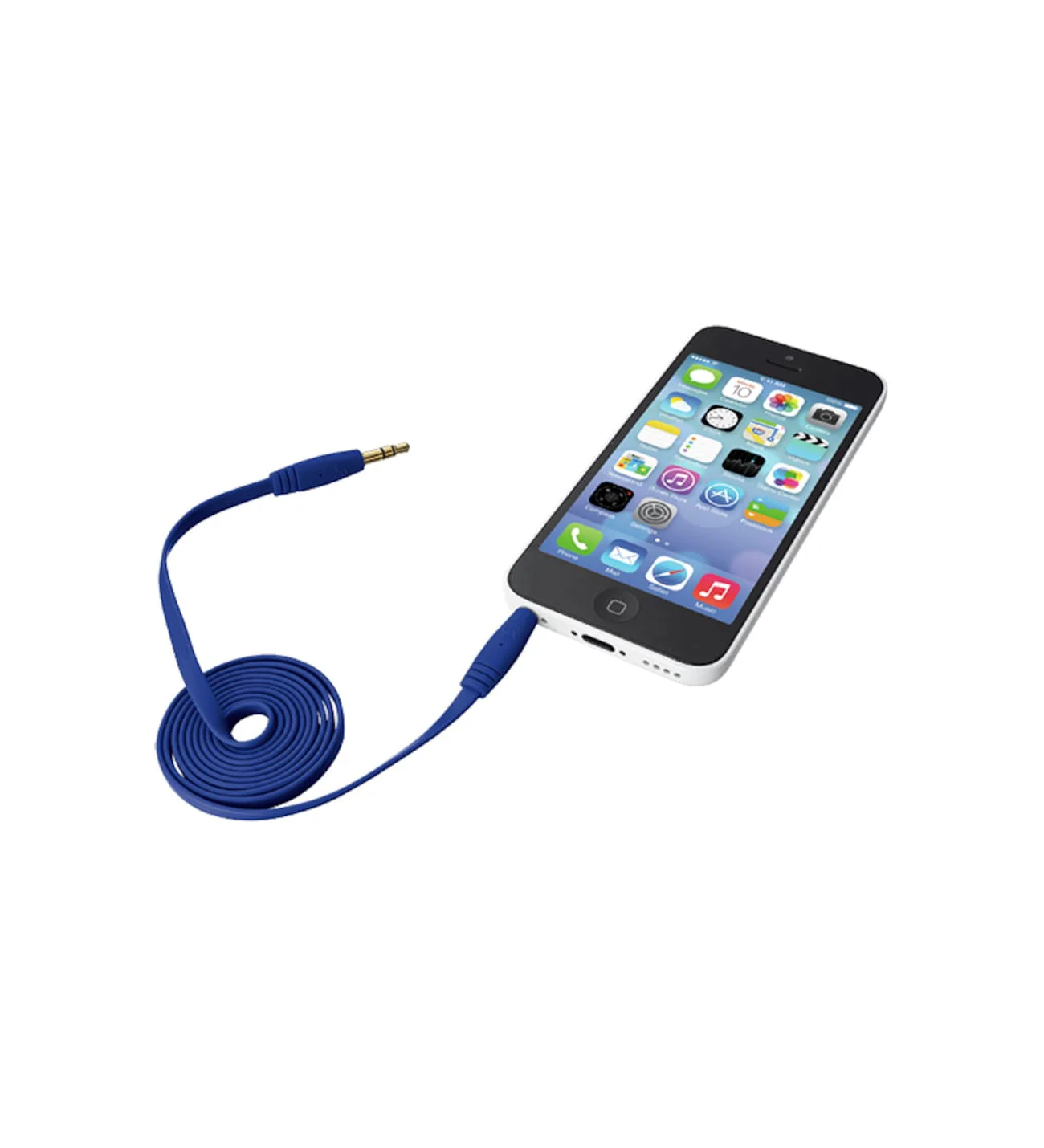 Trust Urban Revolt 3.5mm to 3.5mm Aux Ses Kablosu 1m Altın Port Girişli Mavi