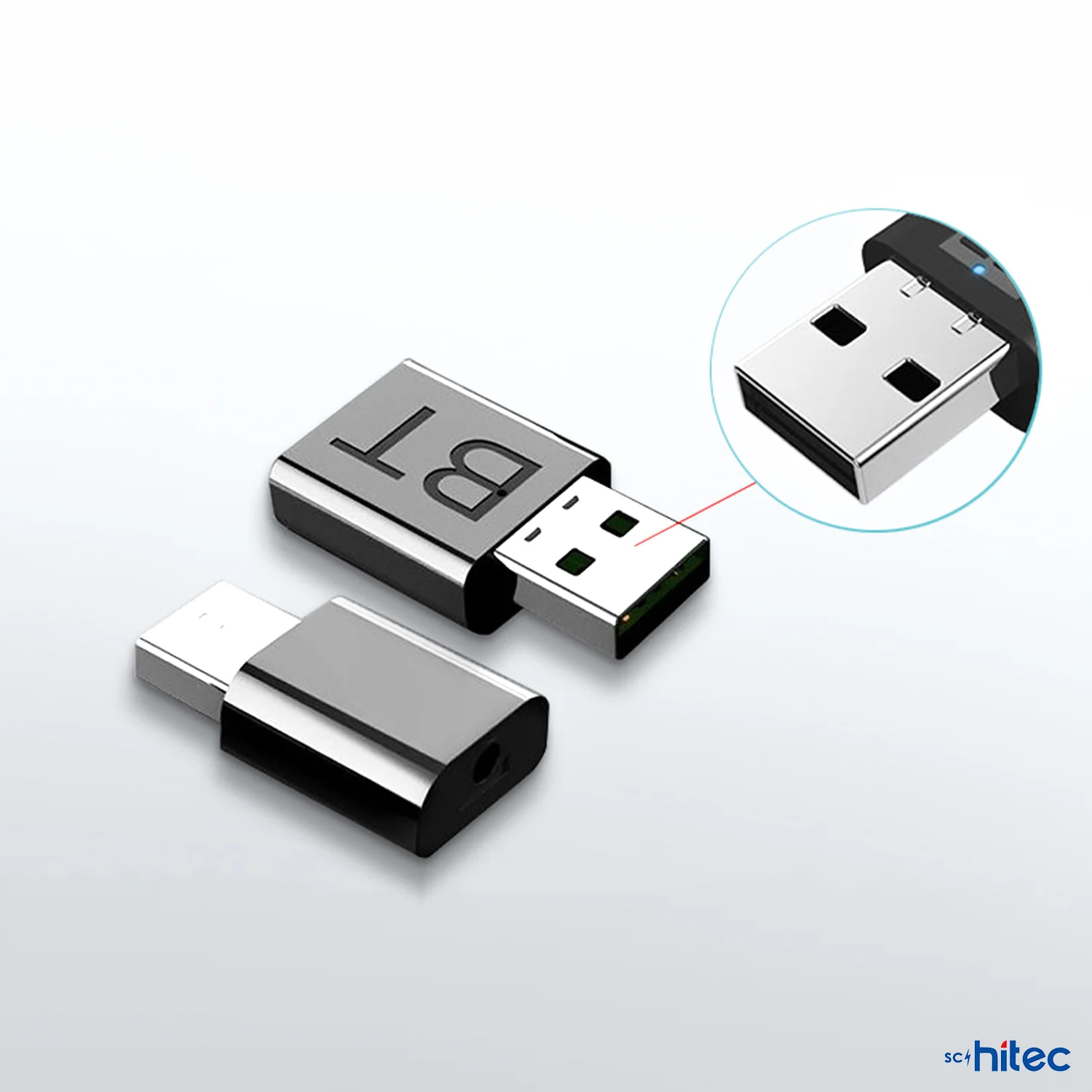 ScHitec BT-660 2in1 Bluetooth 5.0 Ses Alıcı Verici Kablosuz Dönüştürücü