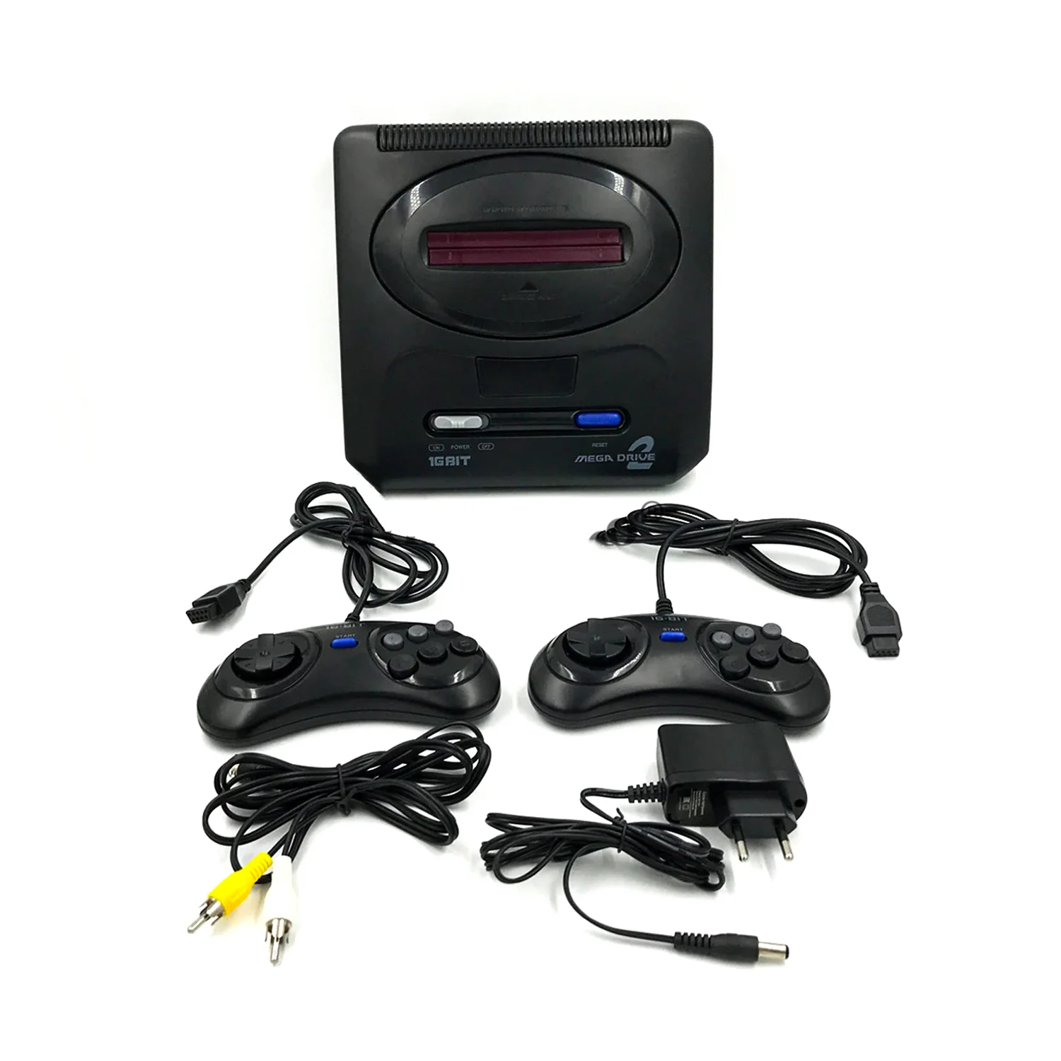 Sega Mega Drive 2 48 Oyunlu Efsane Retro Oyun Konsolu 16-Bit Çift Kol