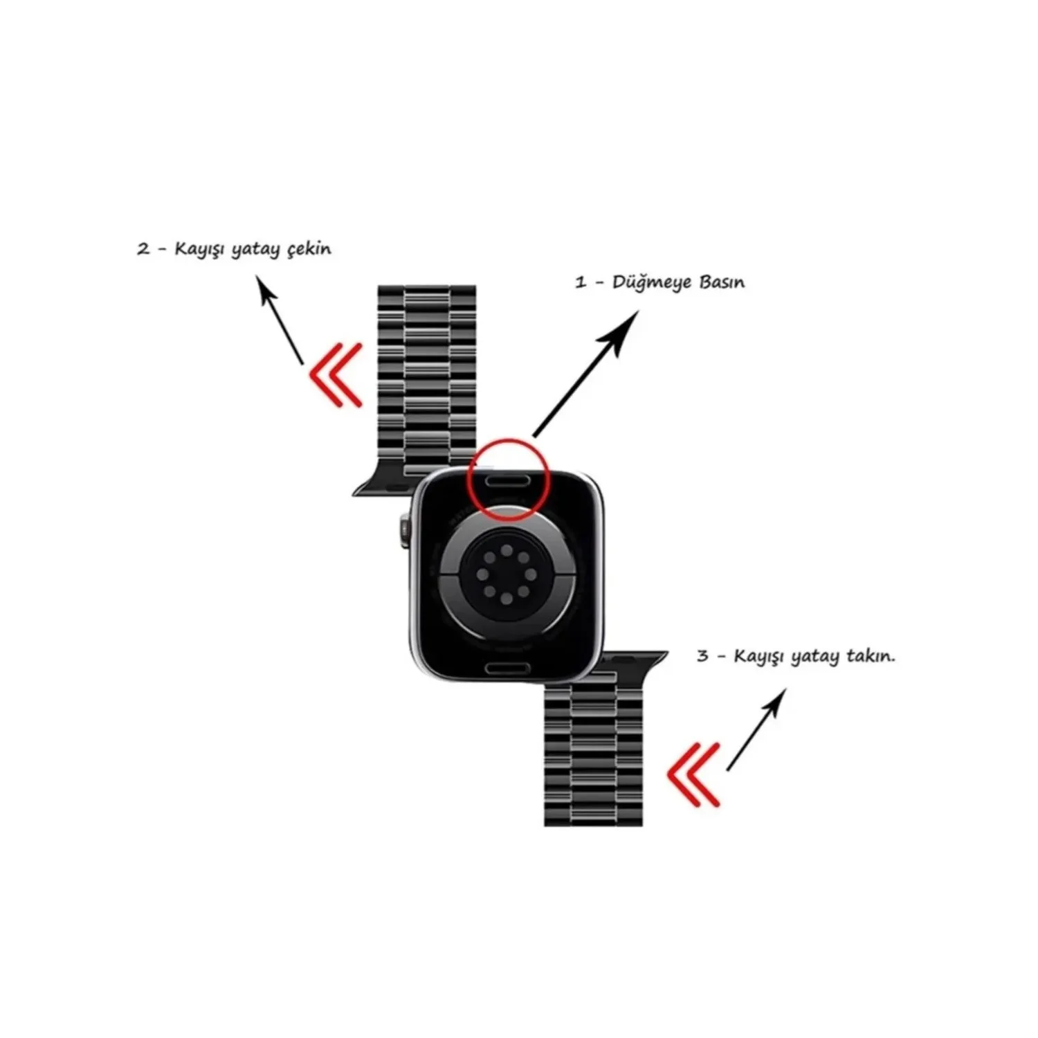 Winex Watch 8 WS92 Max Amoled Ekran Android İos HarmonyOs Uyumlu Akıllı Saat Siyah