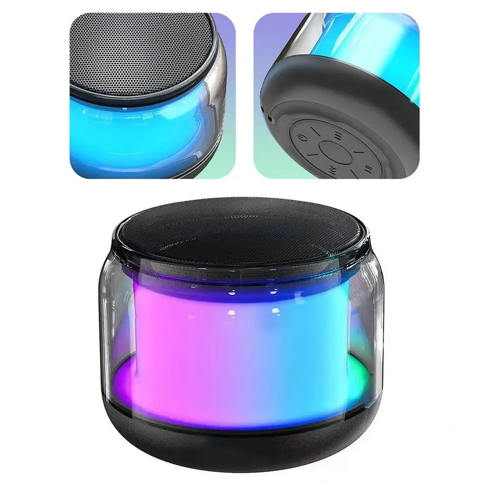 DVIP Q1 360 Taşınabilir Sound Bluetooth Hoparlör, Ambiyans Aydınlatma, TF/Sd Kart, Hifi