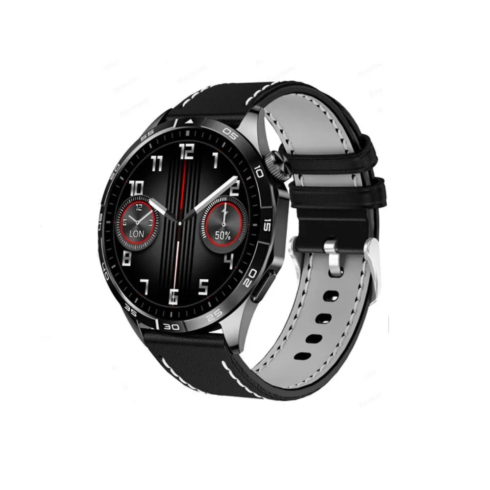 Haino Teko RW44 Watch Amoled Ekran Android İos HarmonyOs Uyumlu 3 Kordonlu Akıllı Saat Siyah