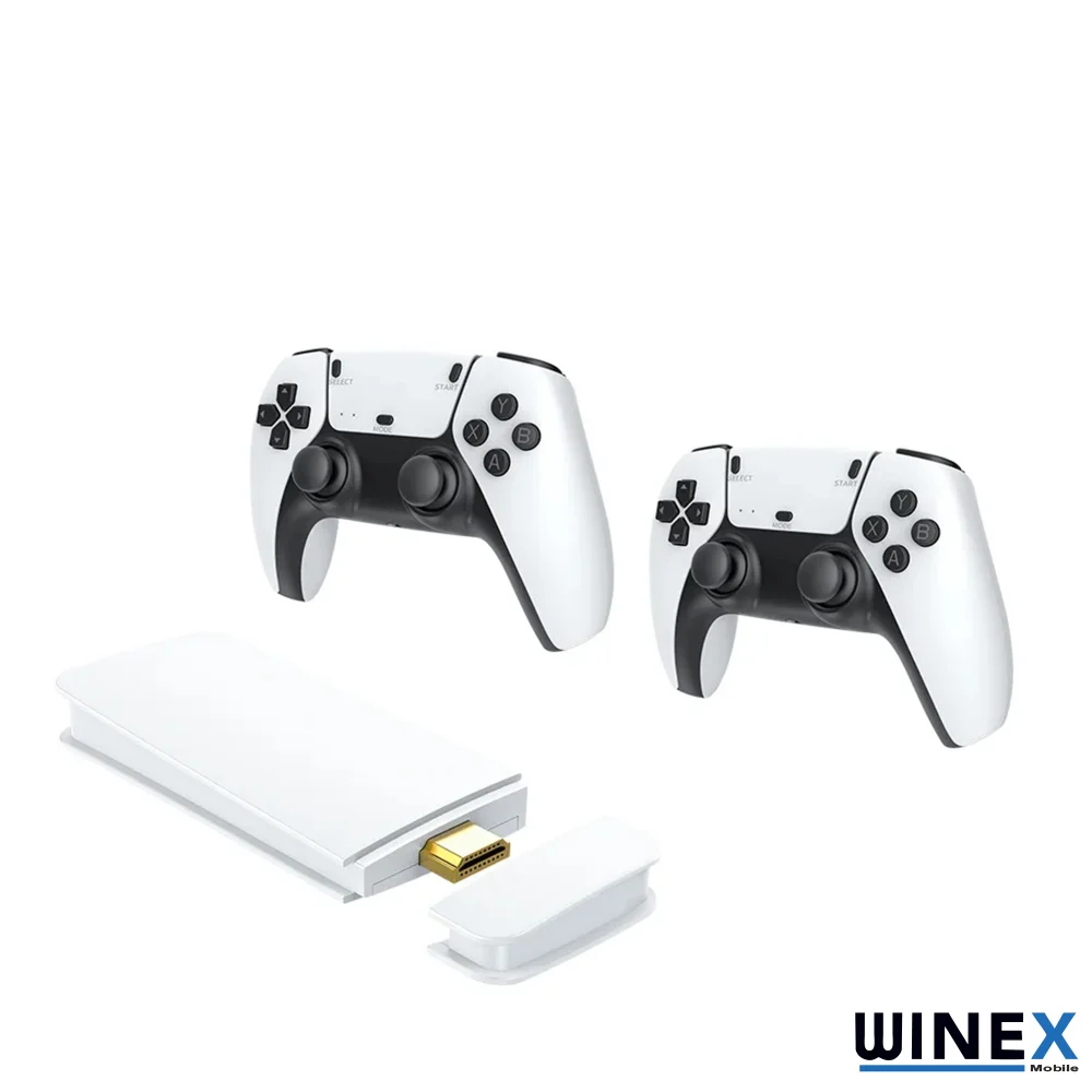 Winex Arcade 4KHD Emuelec Retro Game Stick 90 lı Yıllar Atari Makinası Oyunları 20600 Oyunlu Konsol M15