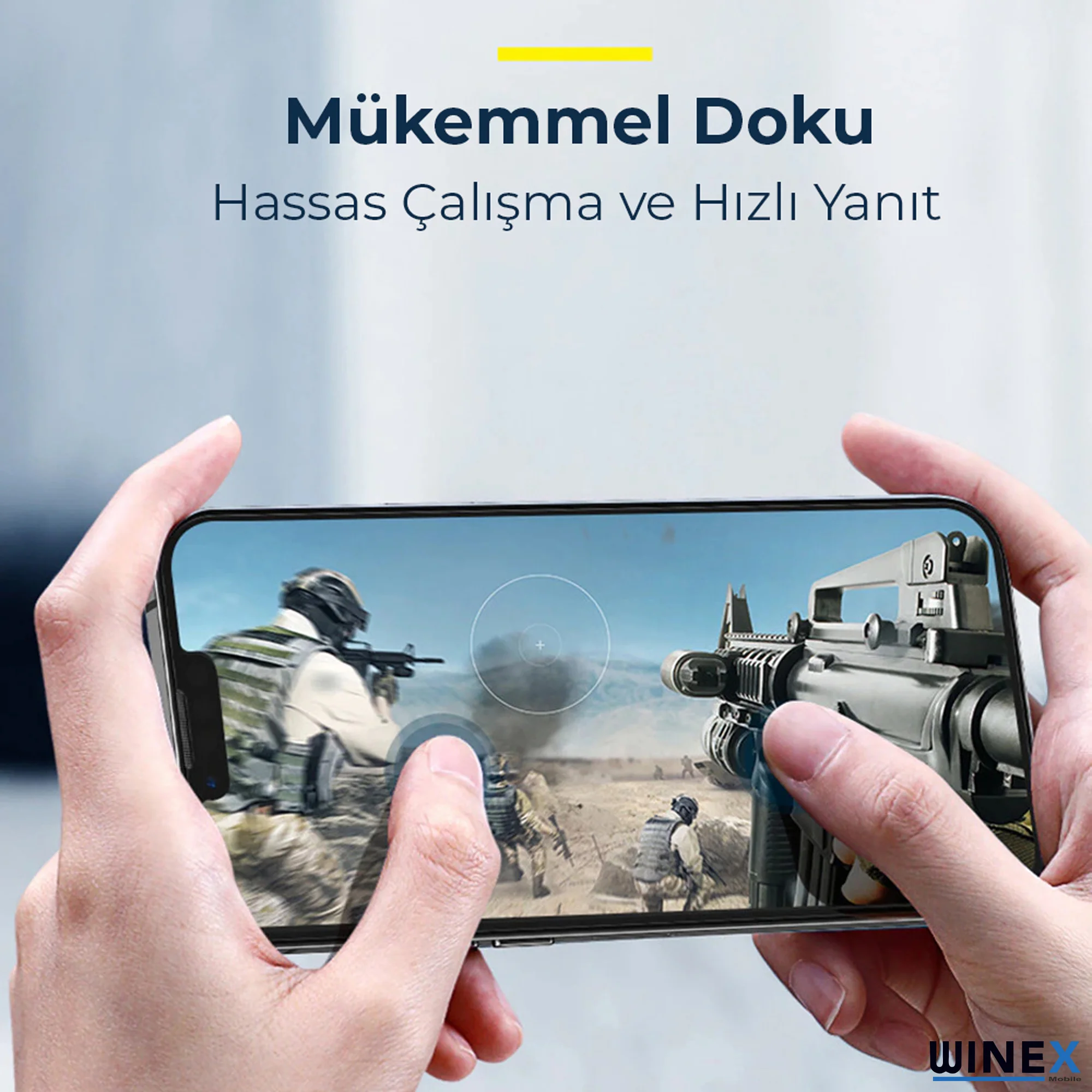 İphone 15 İle Uyumlu Ön Darbe Emici HD Ekran Koruyucu Kaplama