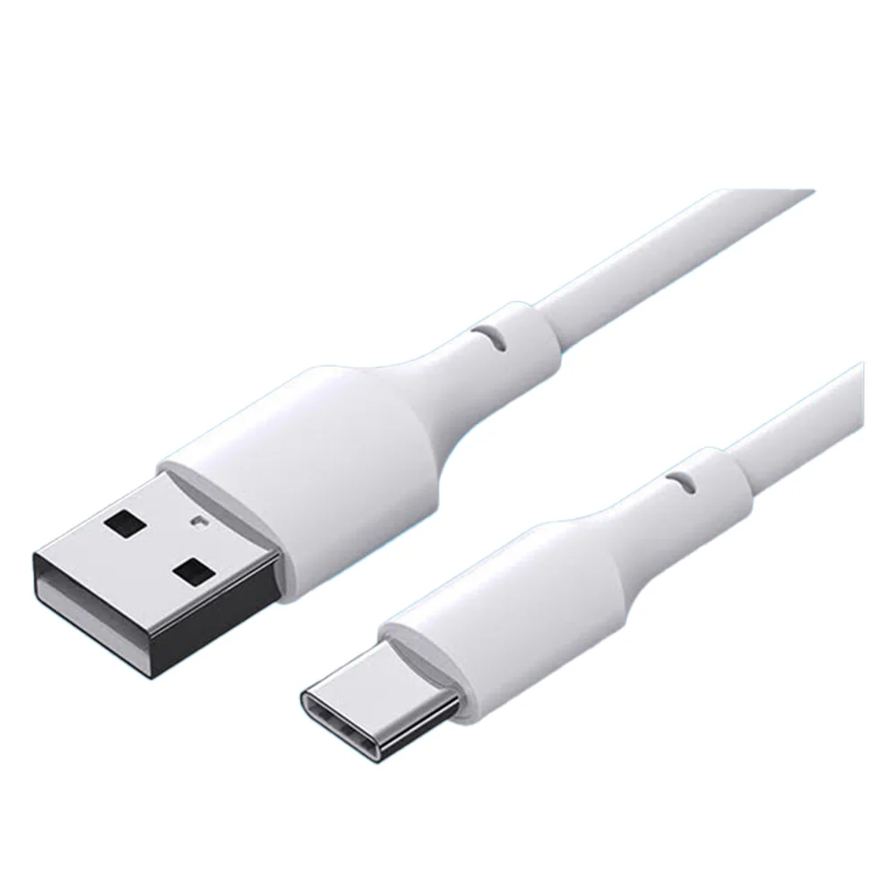 DVIP L24 6A 100W UsbA to Type-C Hızlı Şarj ve Data Kablosu Beyaz