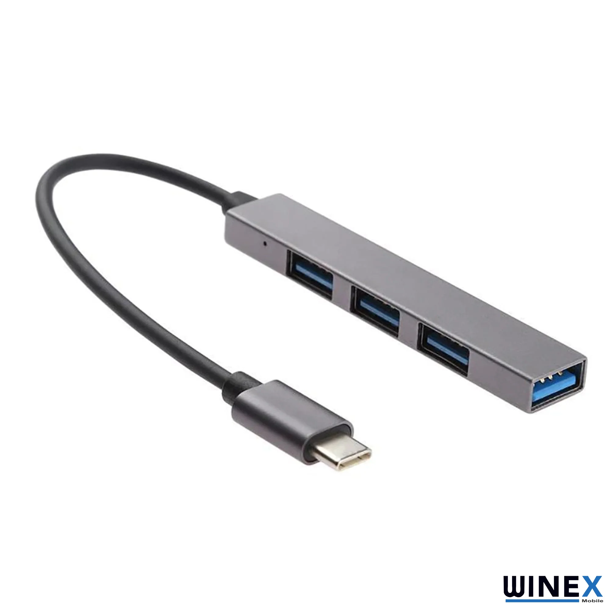 Winex 4in1 Macbook, Phone, Android Type-C to 4xUsbA Çoğaltıcı Adaptör Port Hub T818A