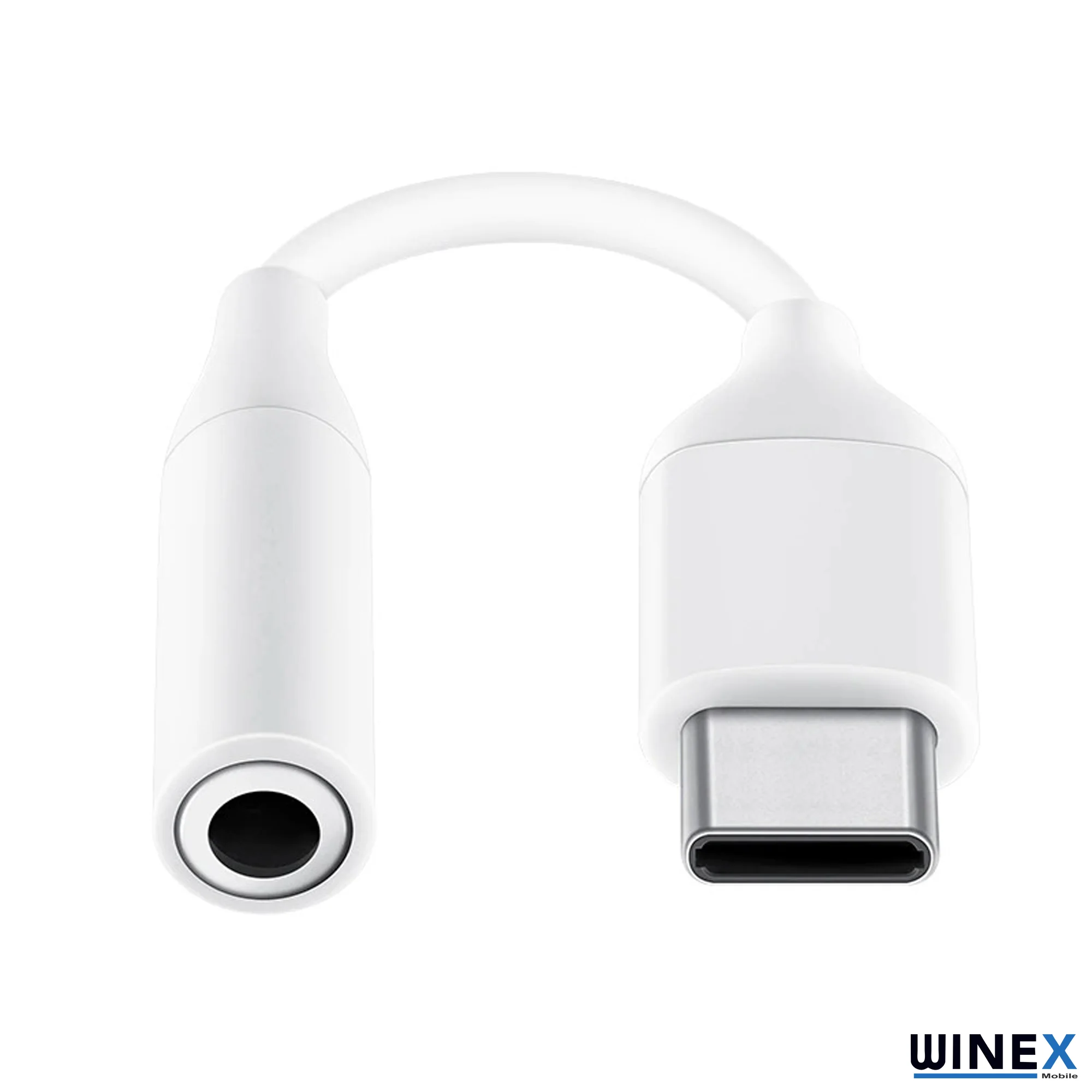 Winex UC10 Type-C to 3.5mm Jack Dönüştürücü Adaptör Beyaz