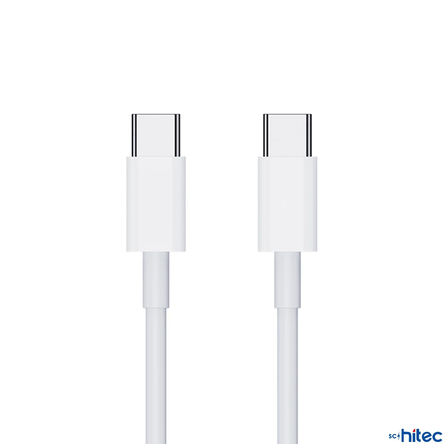 ScHitec 6A 100W Type-C to Type-C 25cm Süper Hızlı Data ve Şarj Kablosu