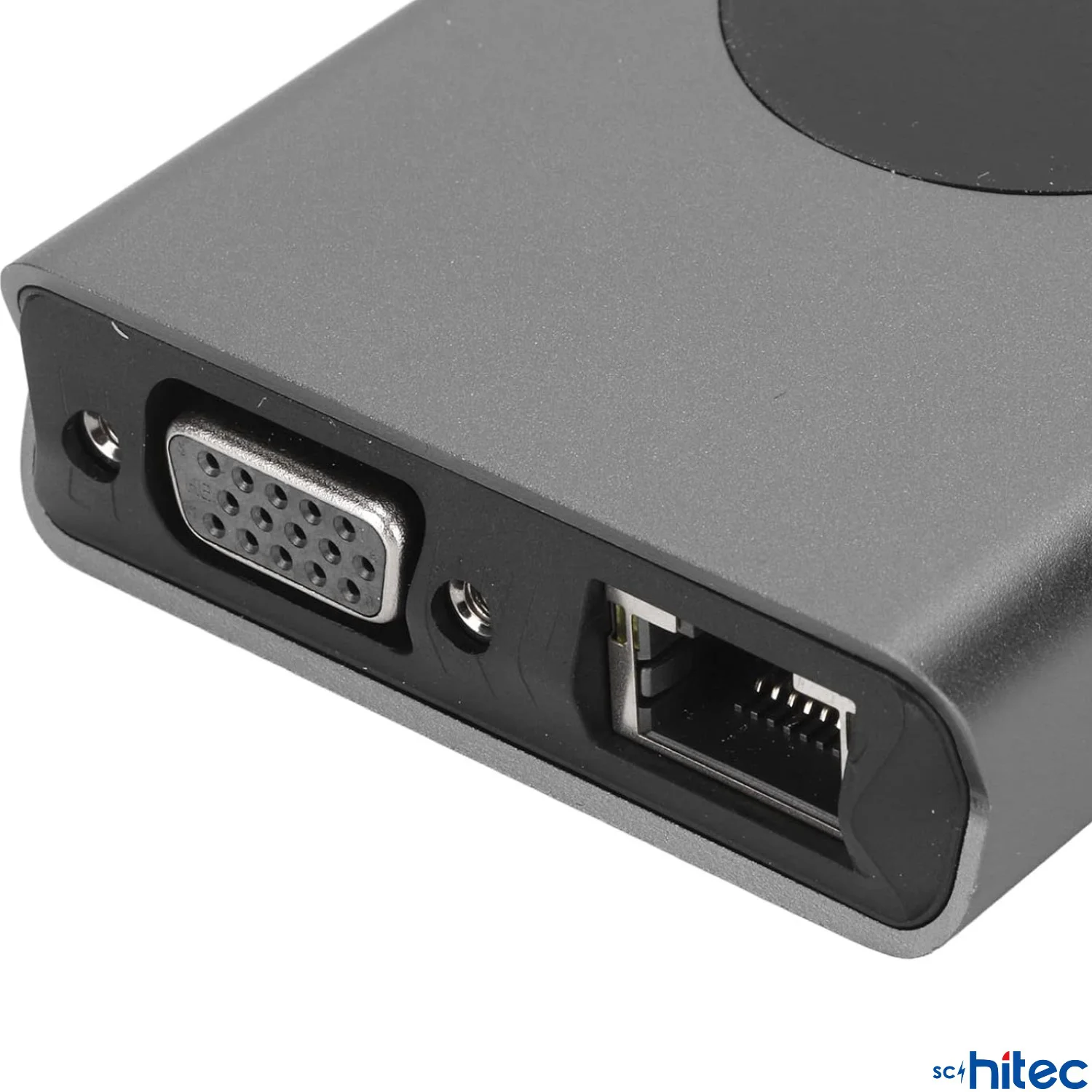 ScHitec 15in1 Hub Kablosuz Şarj/Type-C to 4K HDMI/UsbA 3.0/TF SD/VGA/3.5mm/AUX/PD/RJ45 Gigabit Ethernet Dönüştürücü Adaptör