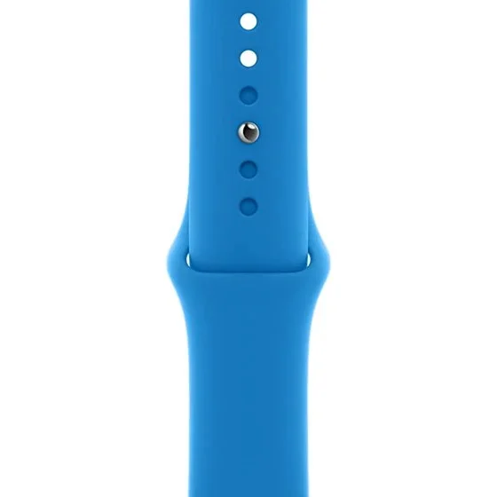 Winex 42-49mm Yeni Nesil Apple Uyumlu Akıllı Saat Kordonu Silikon Açık Mavi