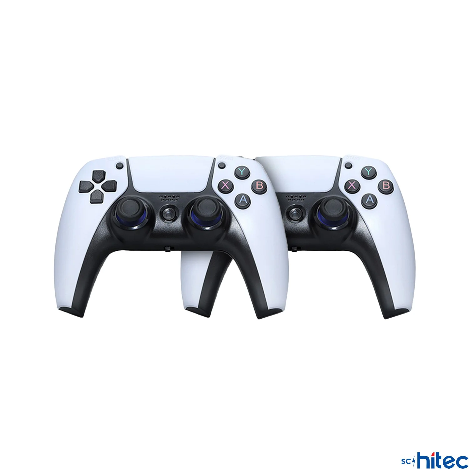 ScHitec 4K Android TV Stick ve Retro Game Konsol 10000 Oyunlu 64GB Beyaz