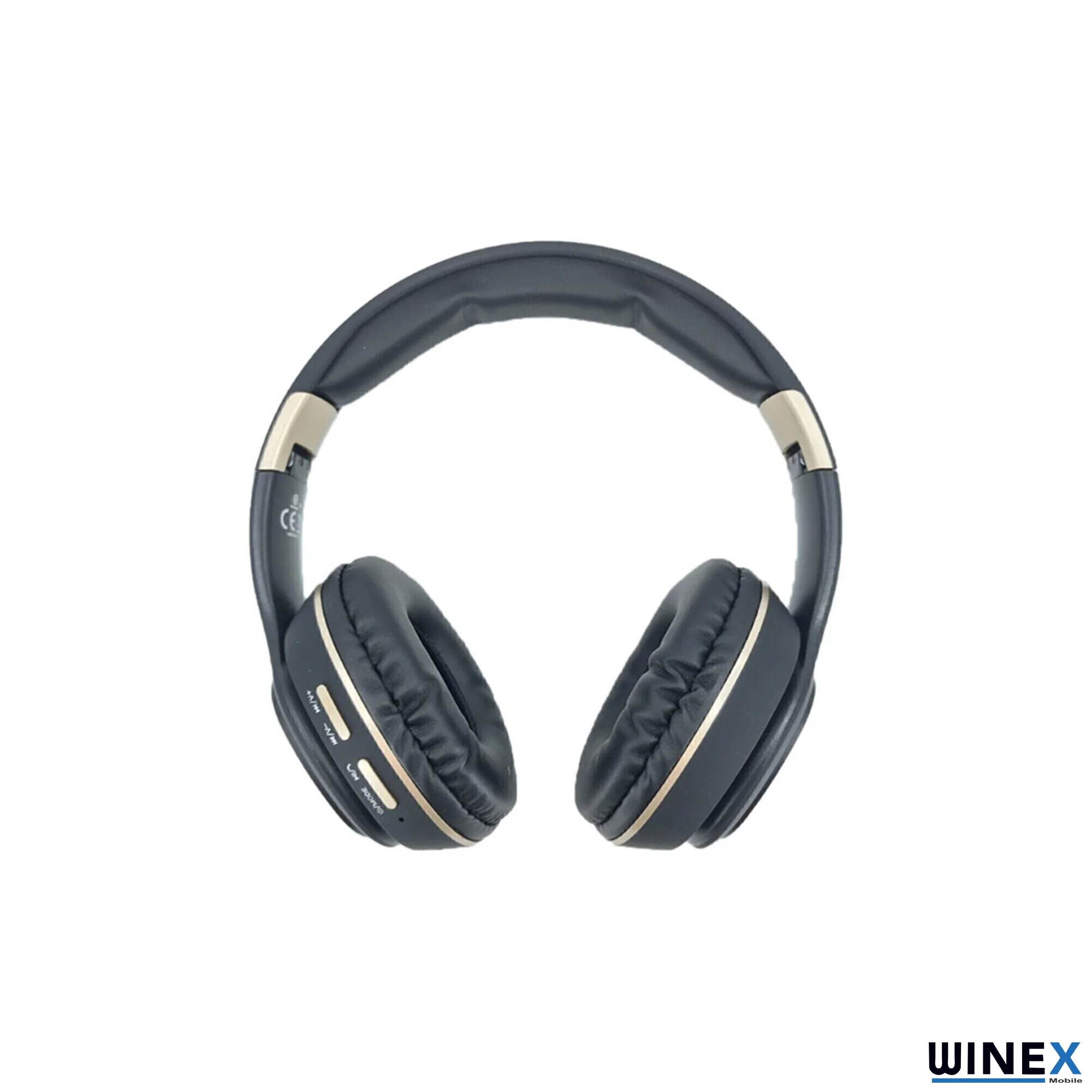 Winex YK Led Kulak Üstü Mikrfonlu Bluetooth 5.0 Kablosuz Kulaklık Siyah