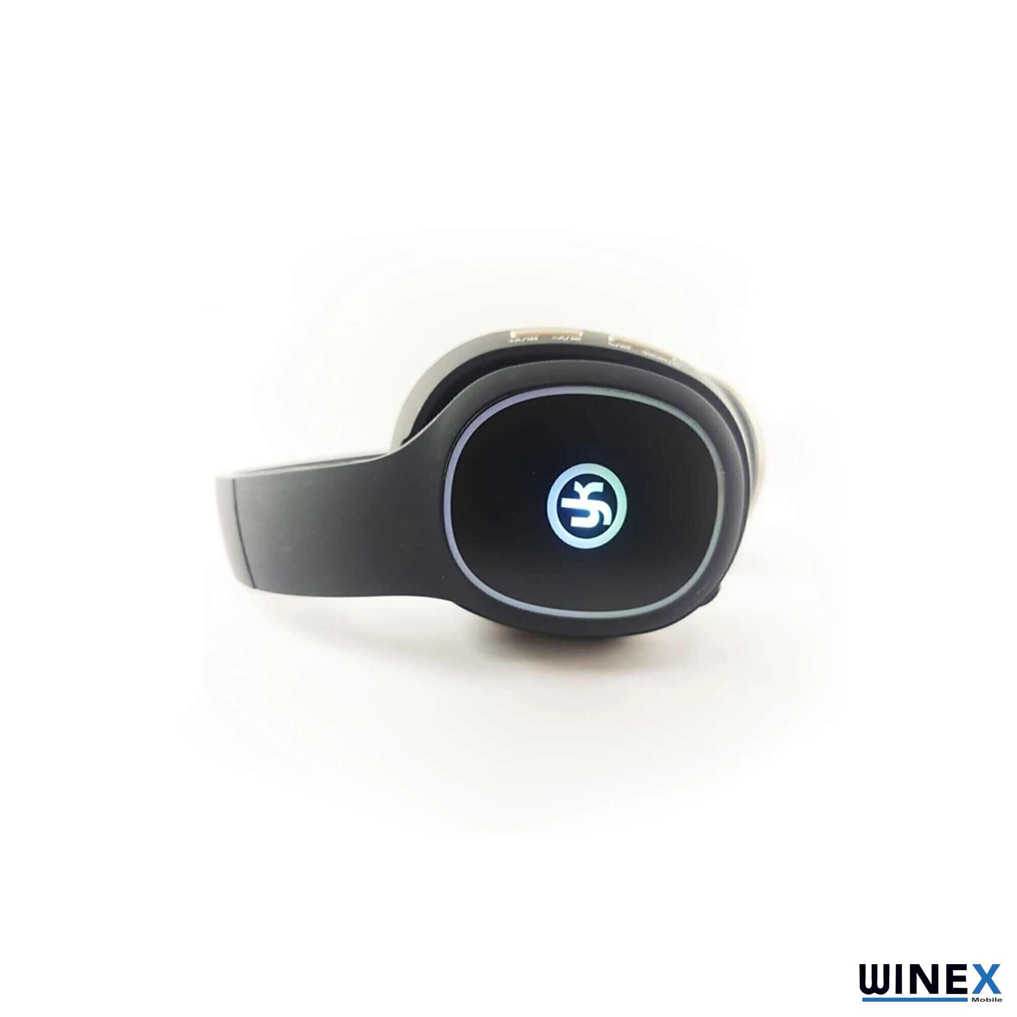 Winex YK Led Kulak Üstü Mikrfonlu Bluetooth 5.0 Kablosuz Kulaklık Siyah