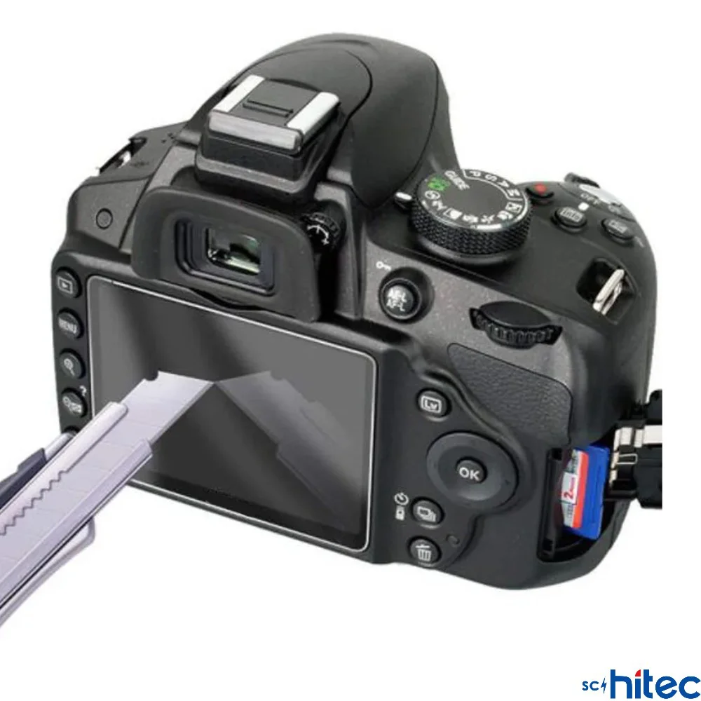 ScHitec Canon Eos 1100D,1200,1300,1500,2000 İle Uyumlu Darbe Emici Kamera Ekran Koruyucu Kaplama