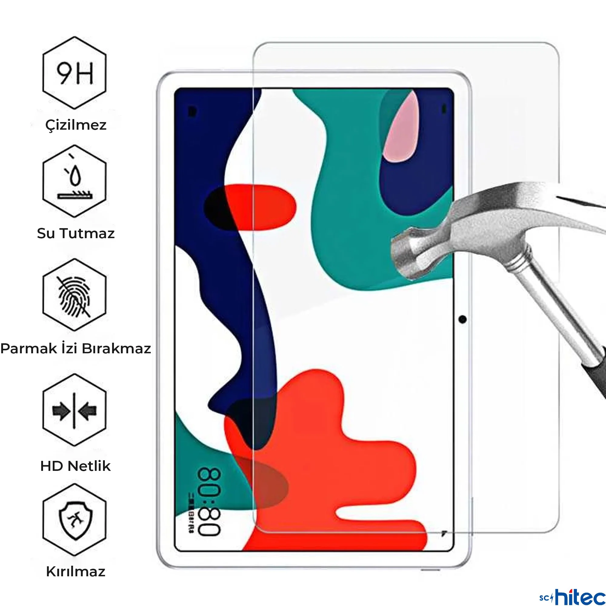 Samsung Galaxy Tab S9 Ultra 14.6 Ön Nano HD Darbe Emici Ekran Koruyucu