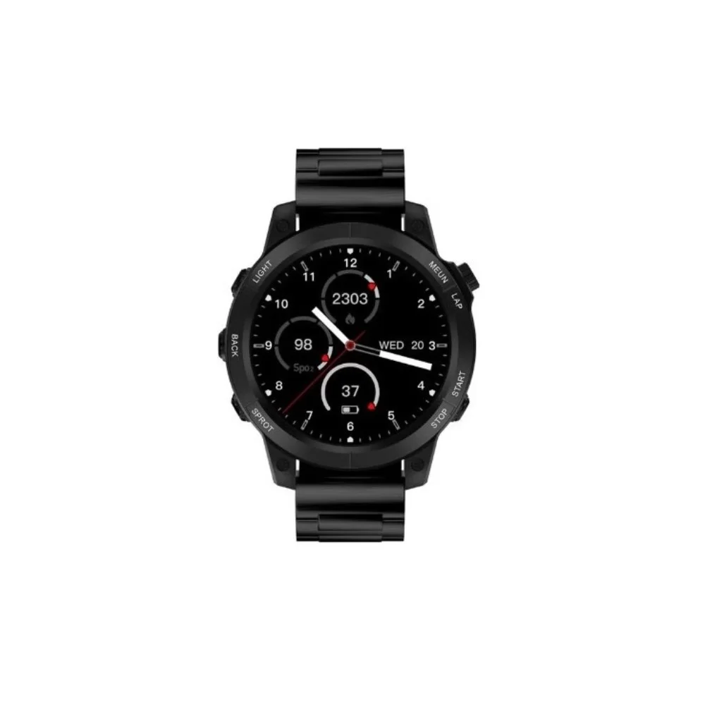 ScHitec RW46 Amoled Ekran Android İos HarmonyOs Uyumlu 3 Kordonlu Akıllı Saat Siyah