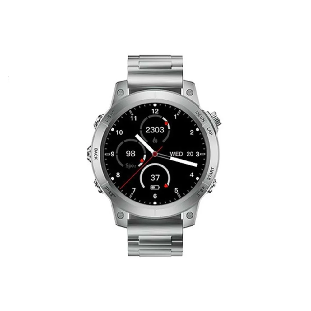 ScHitec RW46 Amoled Ekran Android İos HarmonyOs Uyumlu 3 Kordonlu Akıllı Saat Gümüş