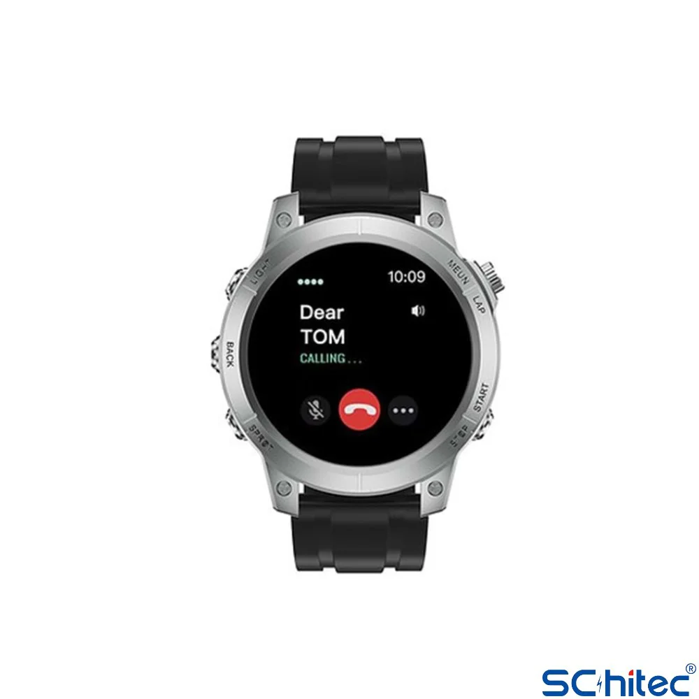 ScHitec RW46 Amoled Ekran Android İos HarmonyOs Uyumlu 3 Kordonlu Akıllı Saat Gümüş