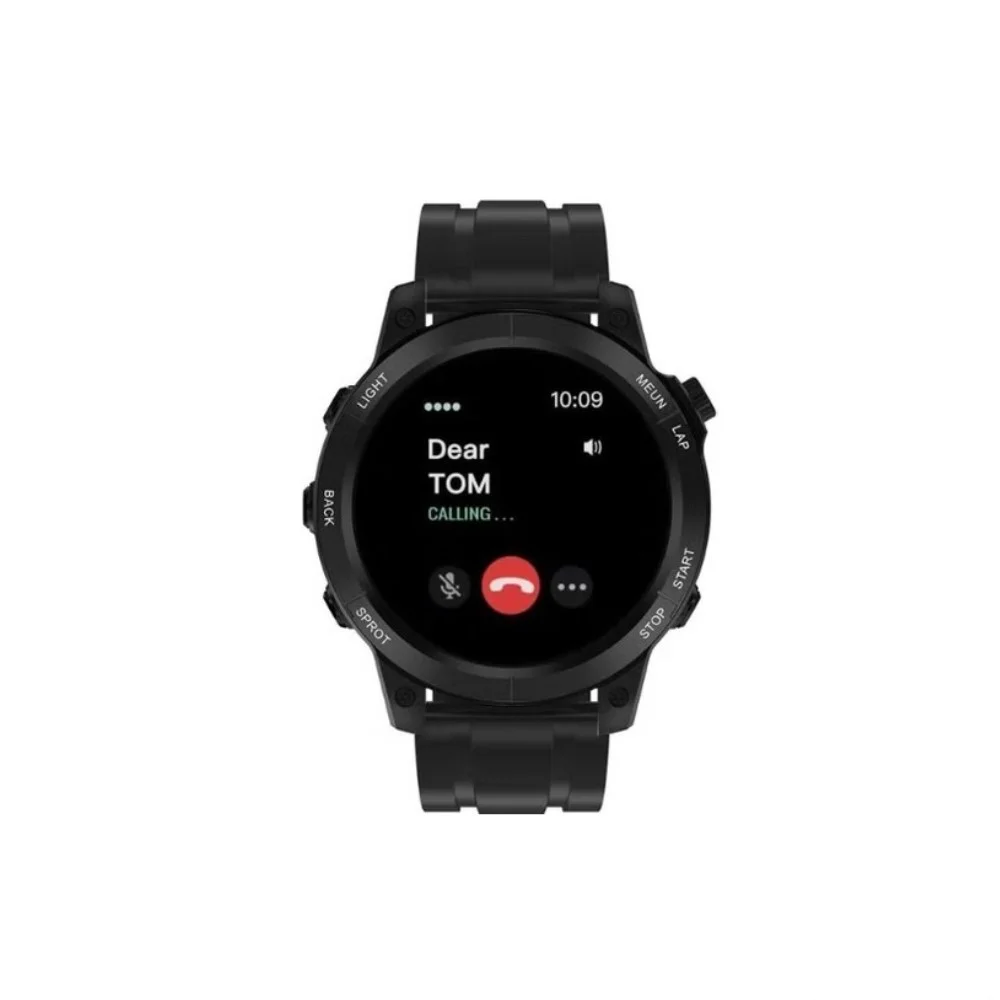 Haino Teko RW46 Amoled Ekran Android İos HarmonyOs Uyumlu 3 Kordonlu Akıllı Saat Siyah
