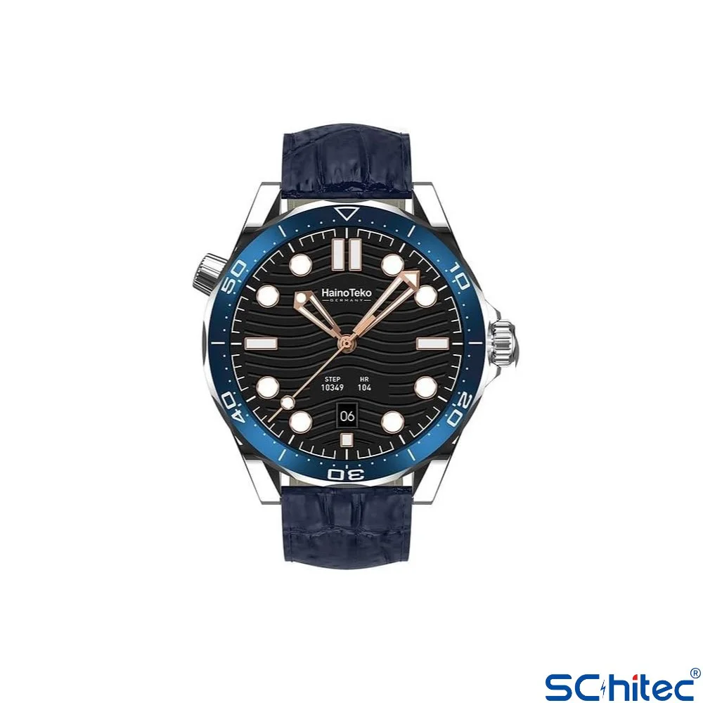 ScHitec RW48 Amoled Ekran Android İos HarmonyOs Uyumlu 3 Kordonlu Akıllı Saat Gümüş