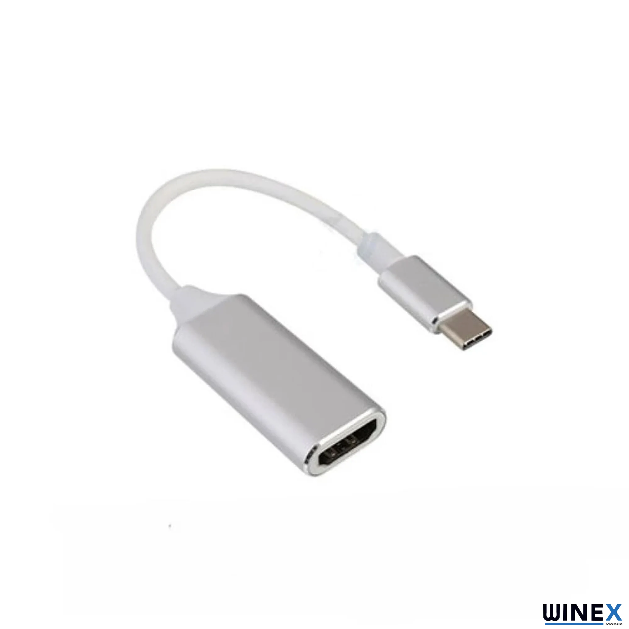 Winex ARSKY Type-C to HDTV 4K HDMI Dönüştürücü Gümüş Beyaz