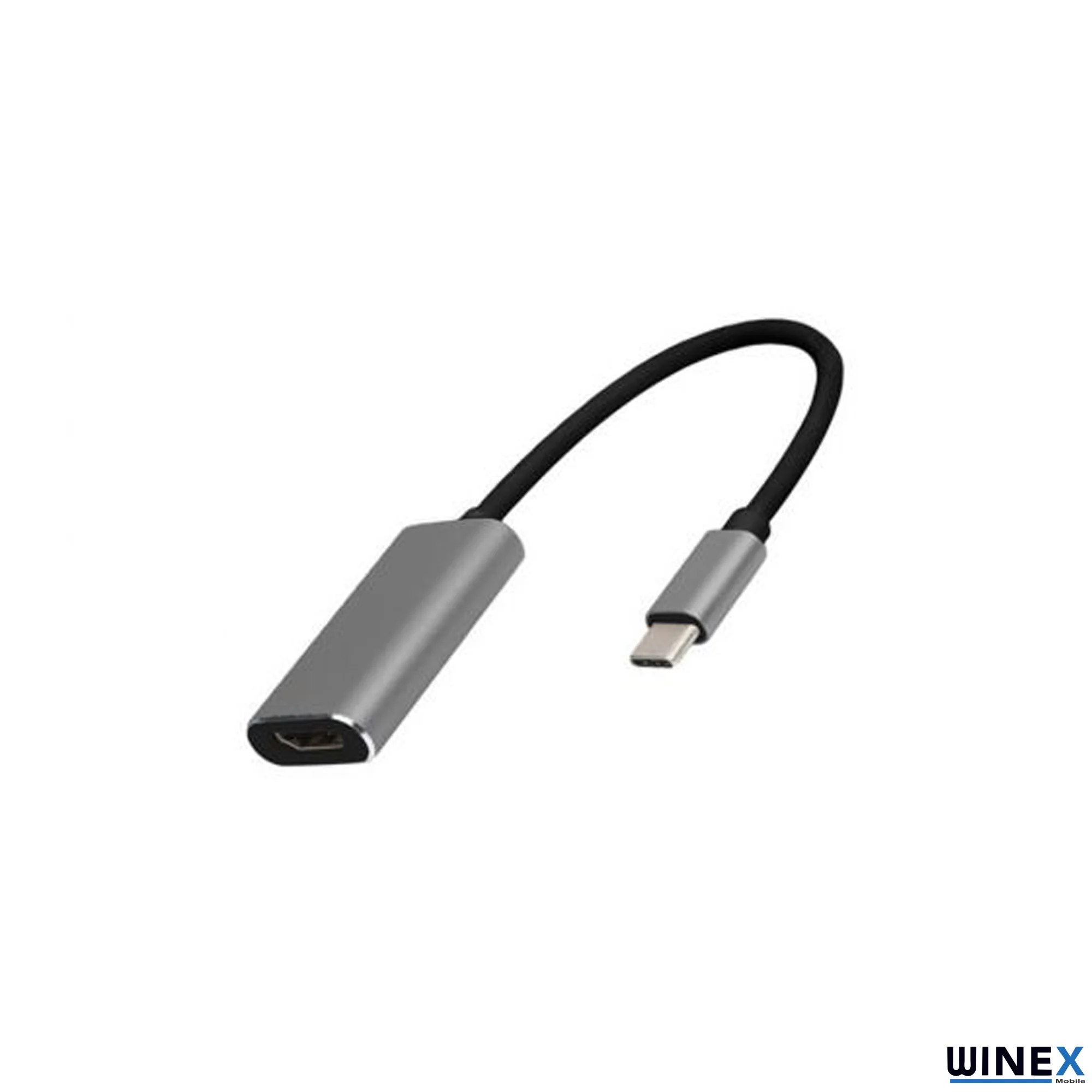 Winex ARSKY Type-C to HDTV 4K Ultra HDMI Dönüştürücü Gri HC03