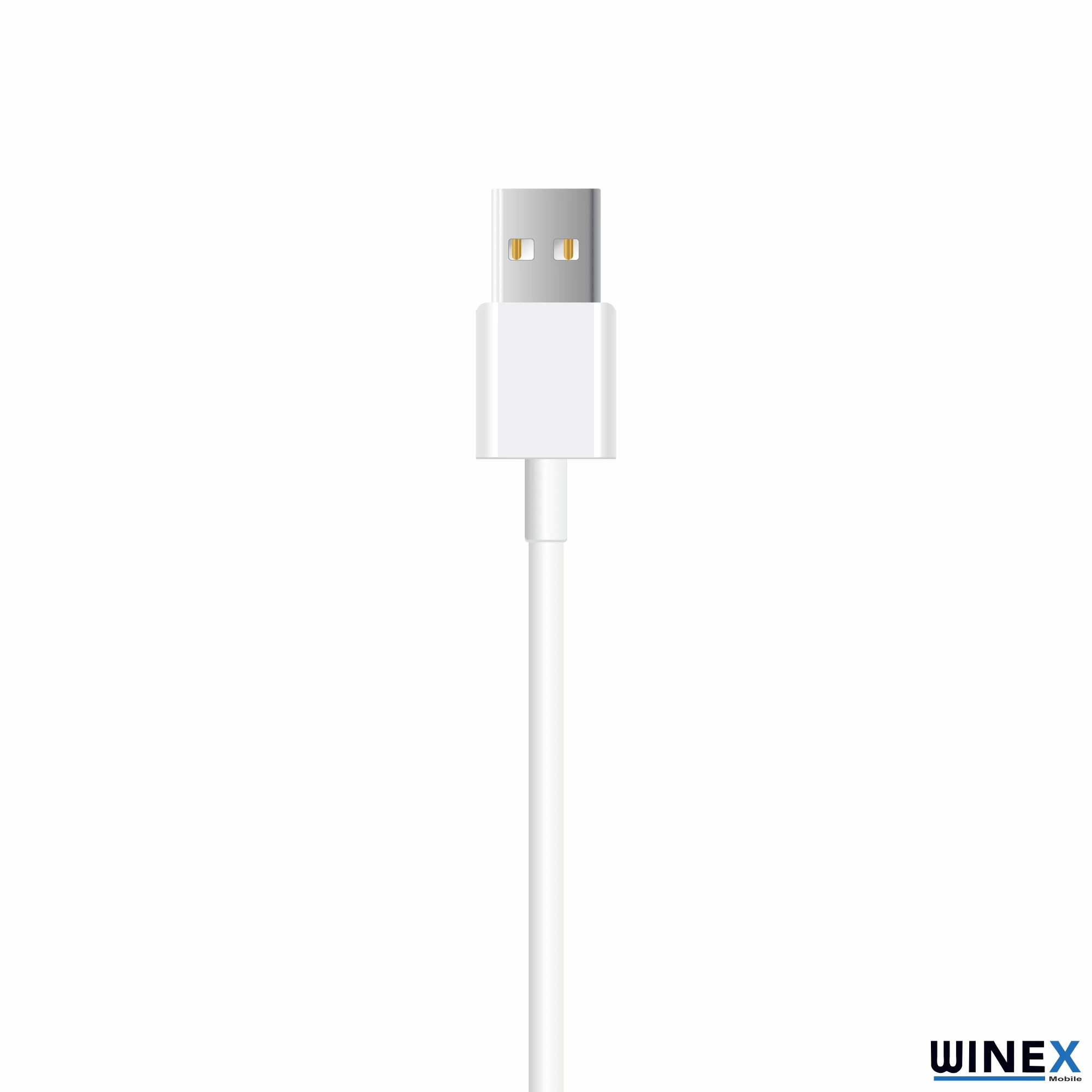 Winex 3A 60W UsbA to Lightning 3Metre Data ve Hızlı Şarj Kablosu Beyaz SX233M