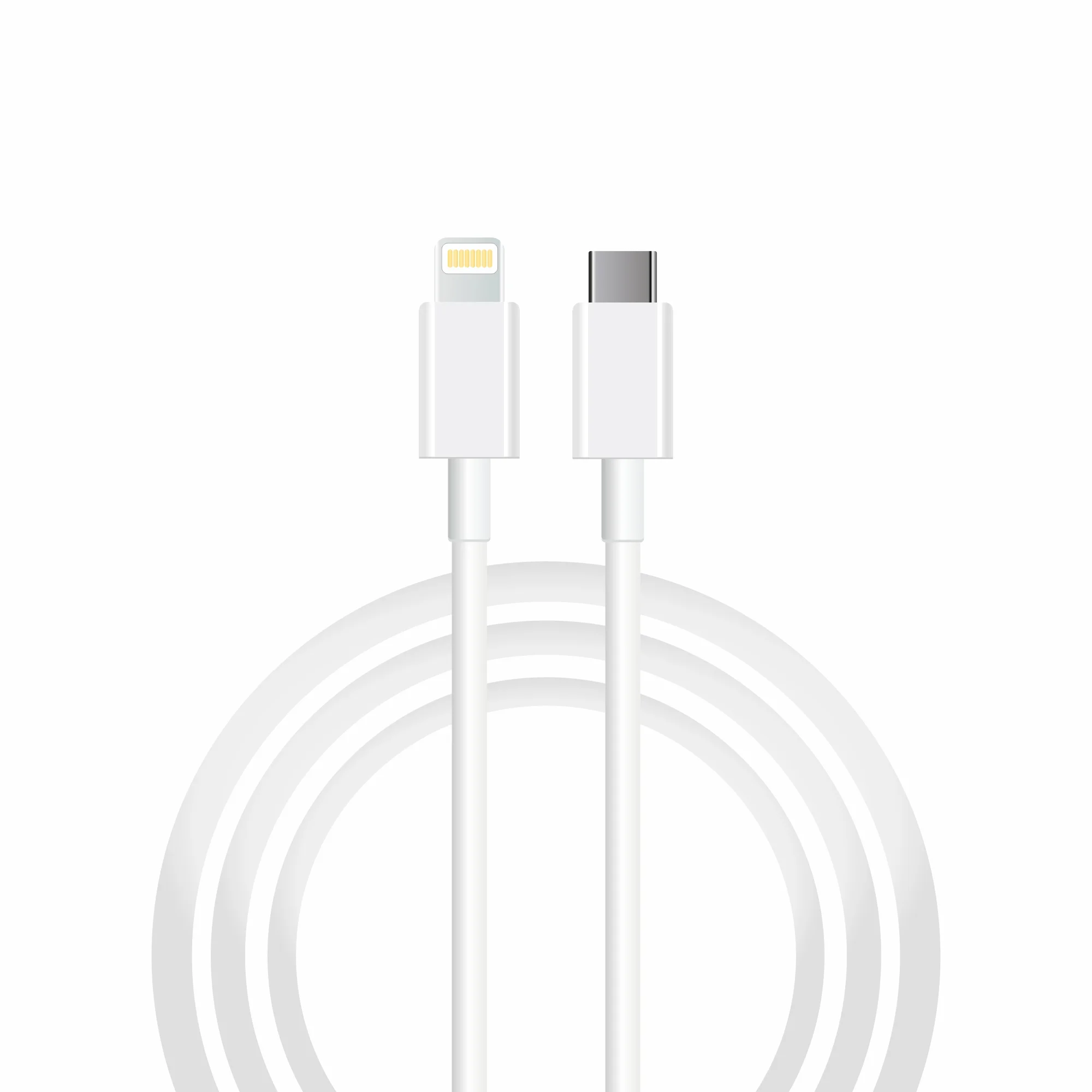 Winex 3A 45W Type-C to Lightning Data ve Hızlı Şarj Kablosu 3’lü Paket 1, 2, 3 Metre Beyaz SX25P