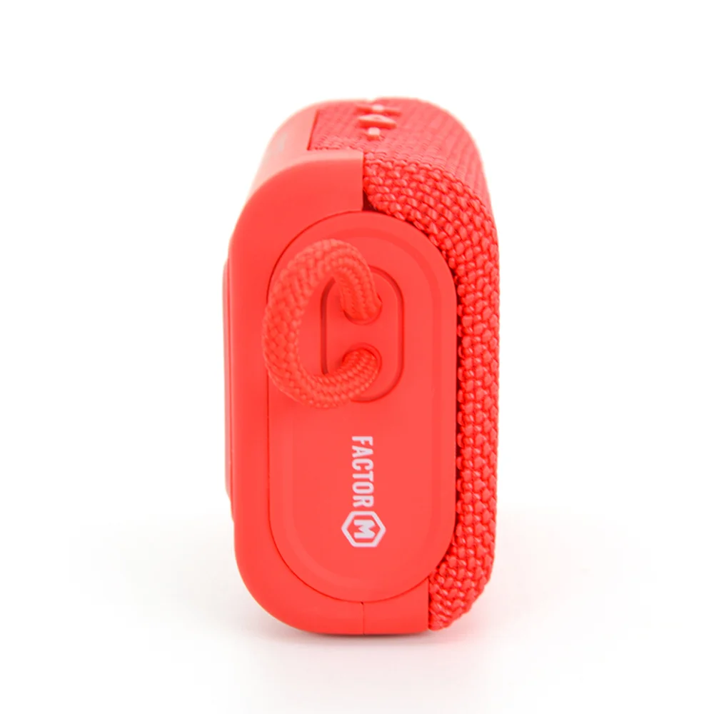 Factor M BTS01 Taşınabilir Bluetooth Hoparlör Kırmızı