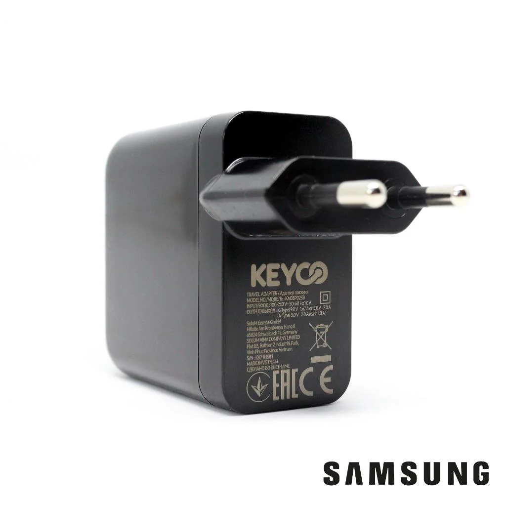 Samsung Keyco 25W Pd Quick Charger 3 Çıkışlı Yeni Nesil Şarj Aleti Kablolu Set Samsung Türkiye Garantili