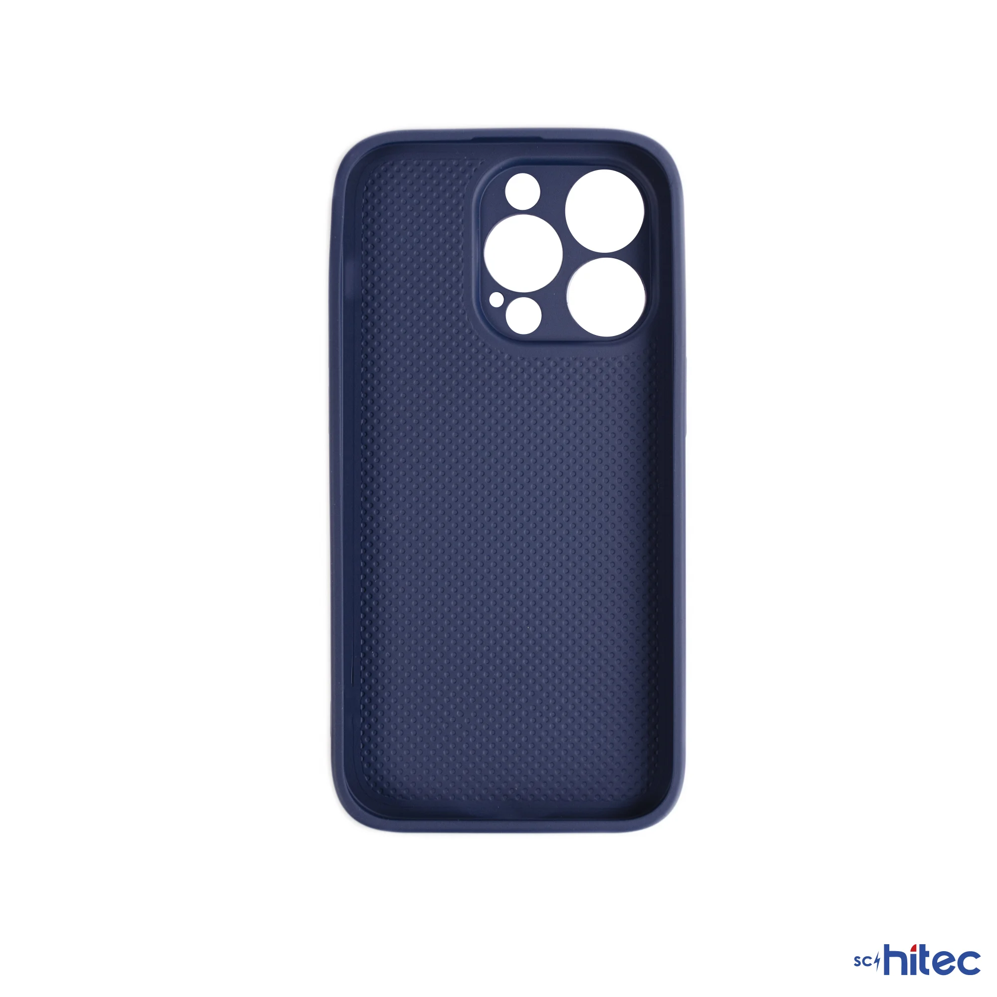 ScHitec Deluxe İphone 13 Pro Max Mat Kılıf Lacivert