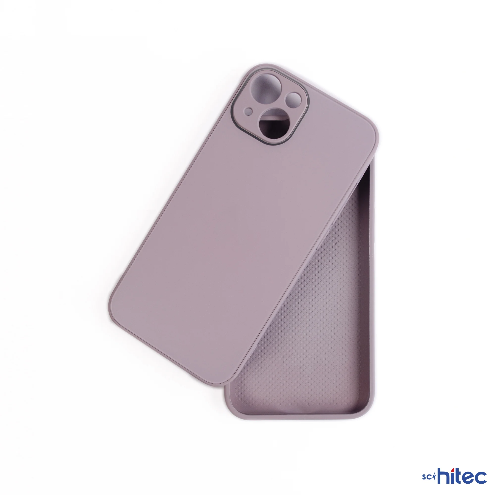 ScHitec Deluxe İphone 13 Mat Kılıf Lila